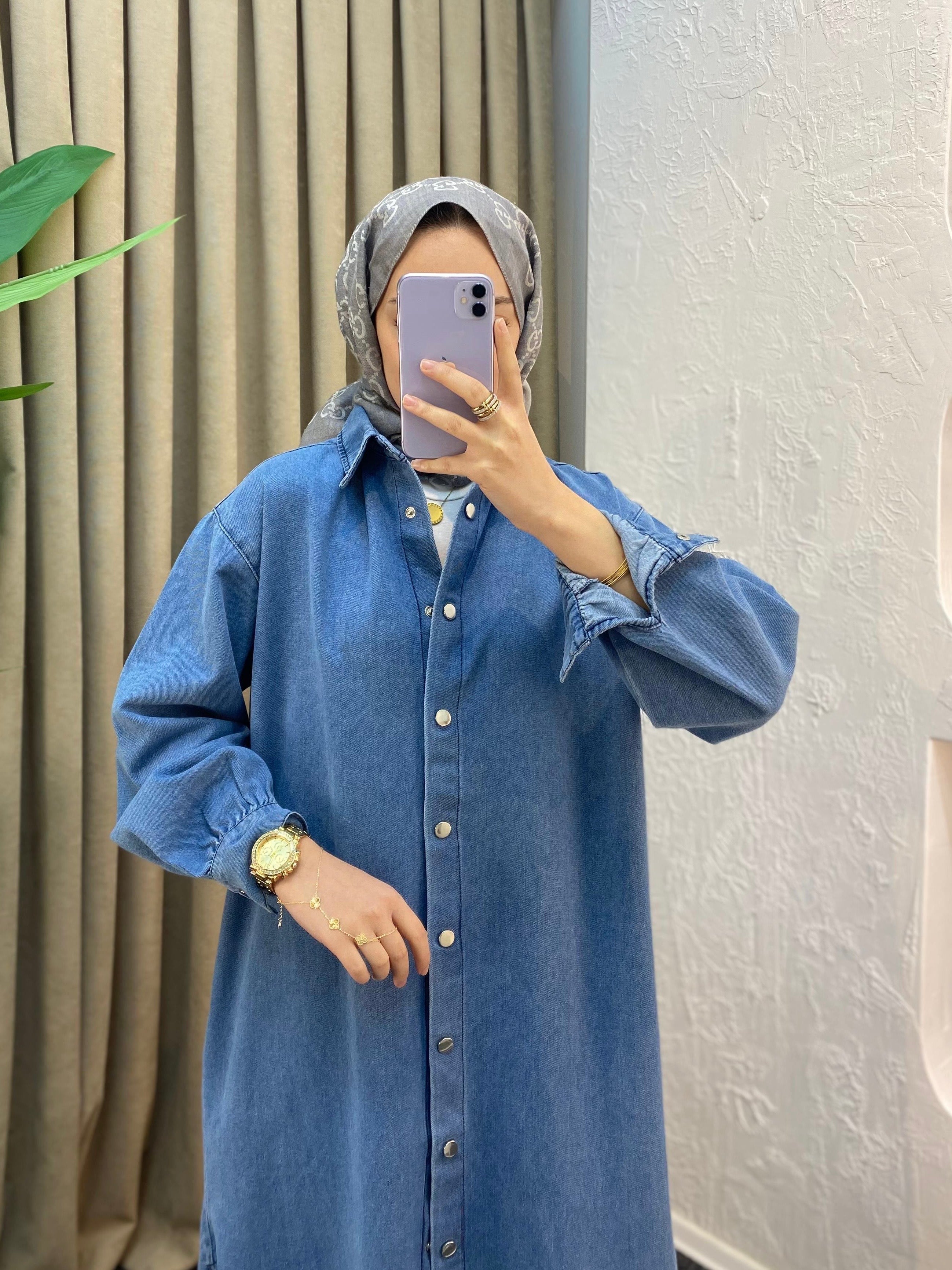 Alix Çıtçıtlı Kot Kap