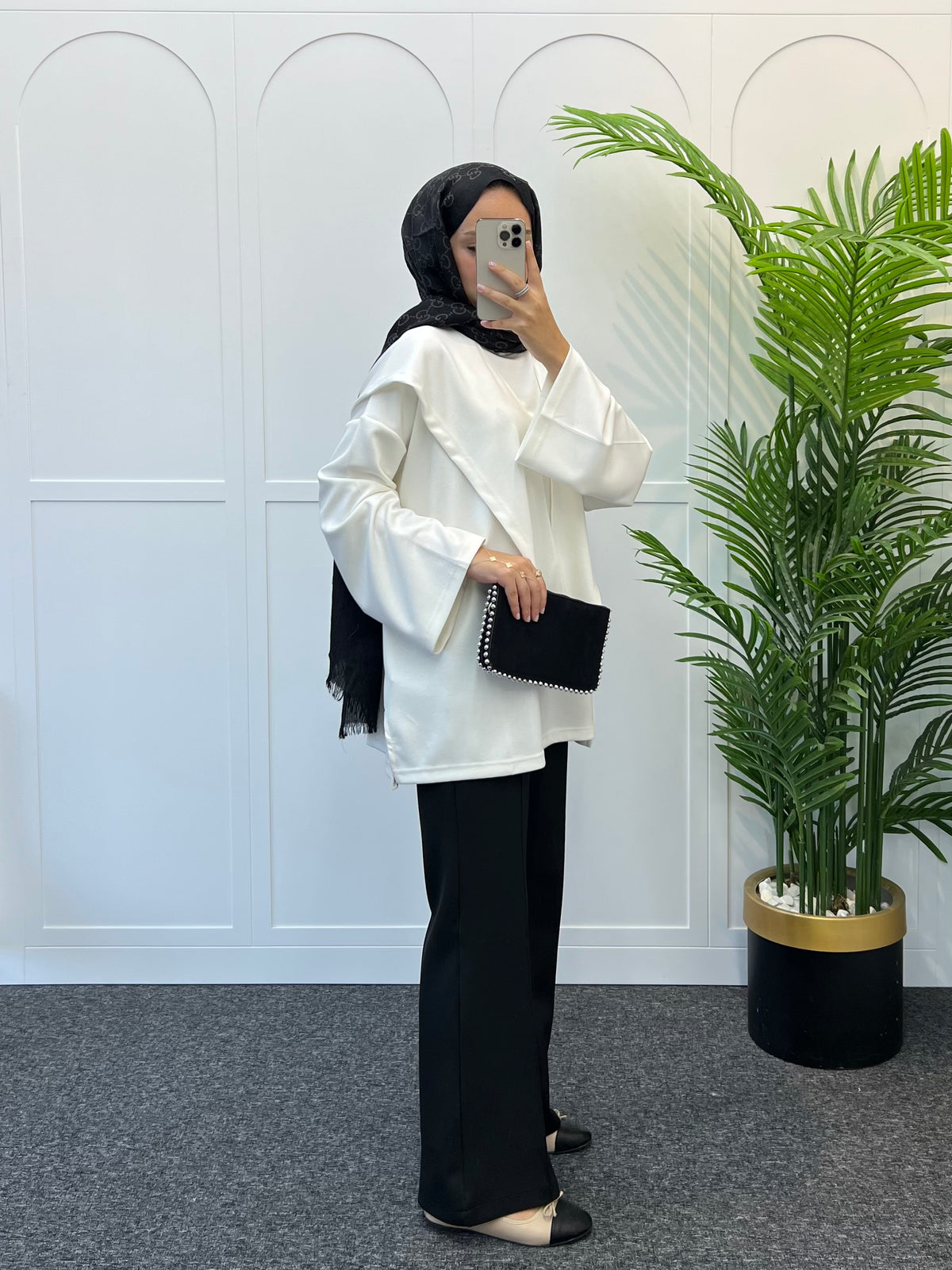 Lera Fular Detaylı Oysh Sweat