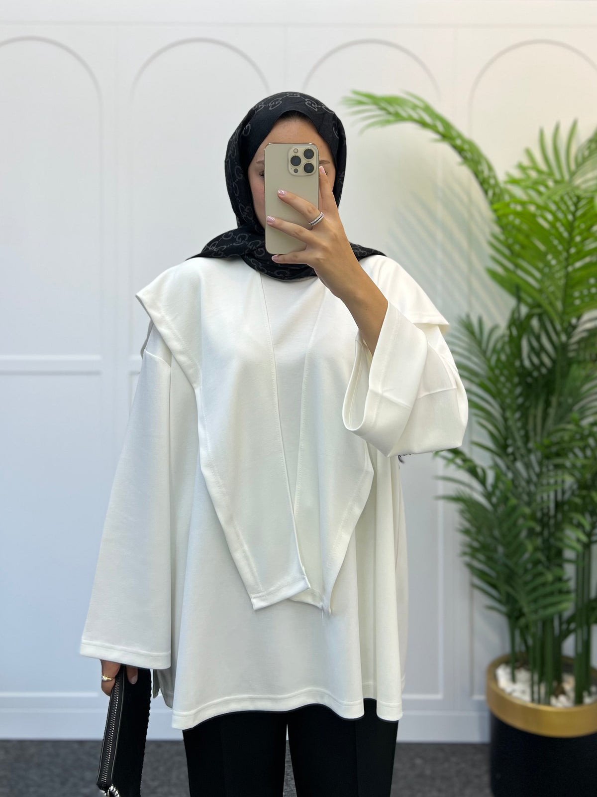 Lera Fular Detaylı Oysh Sweat