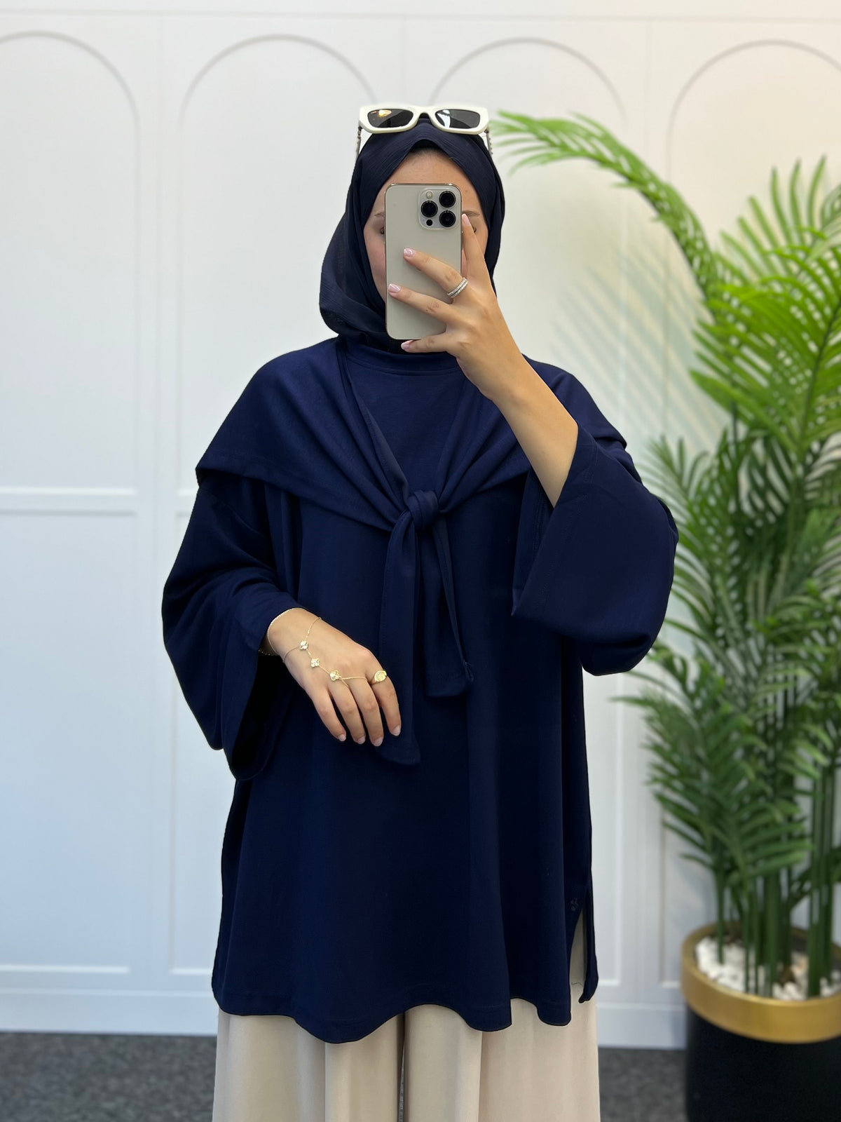 Lera Fular Detaylı Oysh Sweat