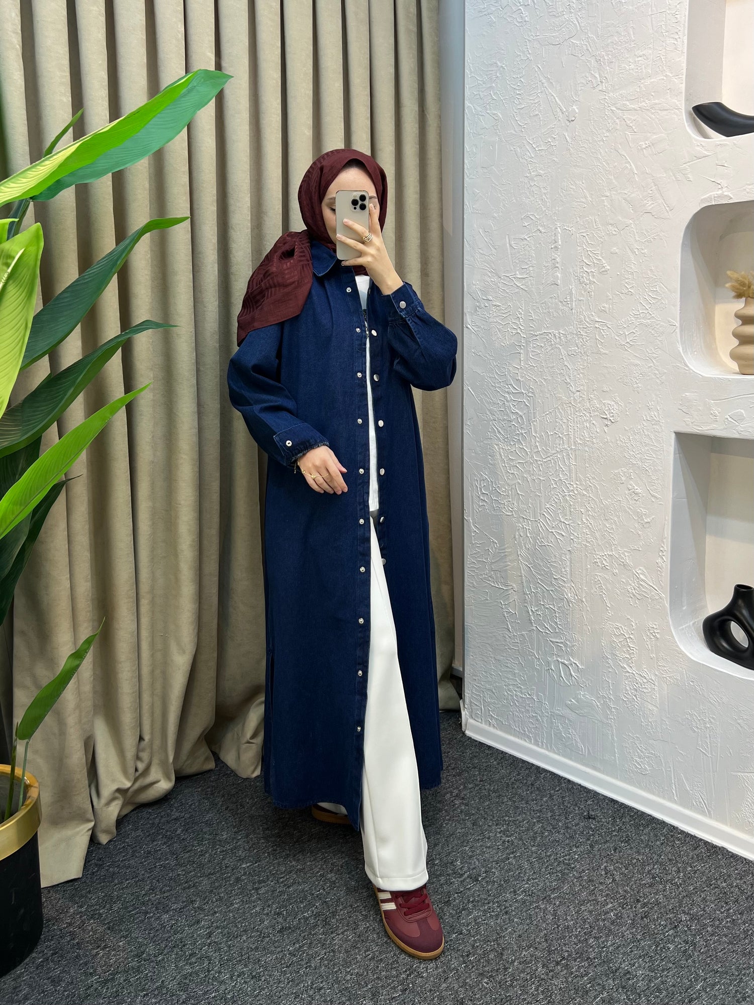 Alix Çıtçıtlı Kot Kap