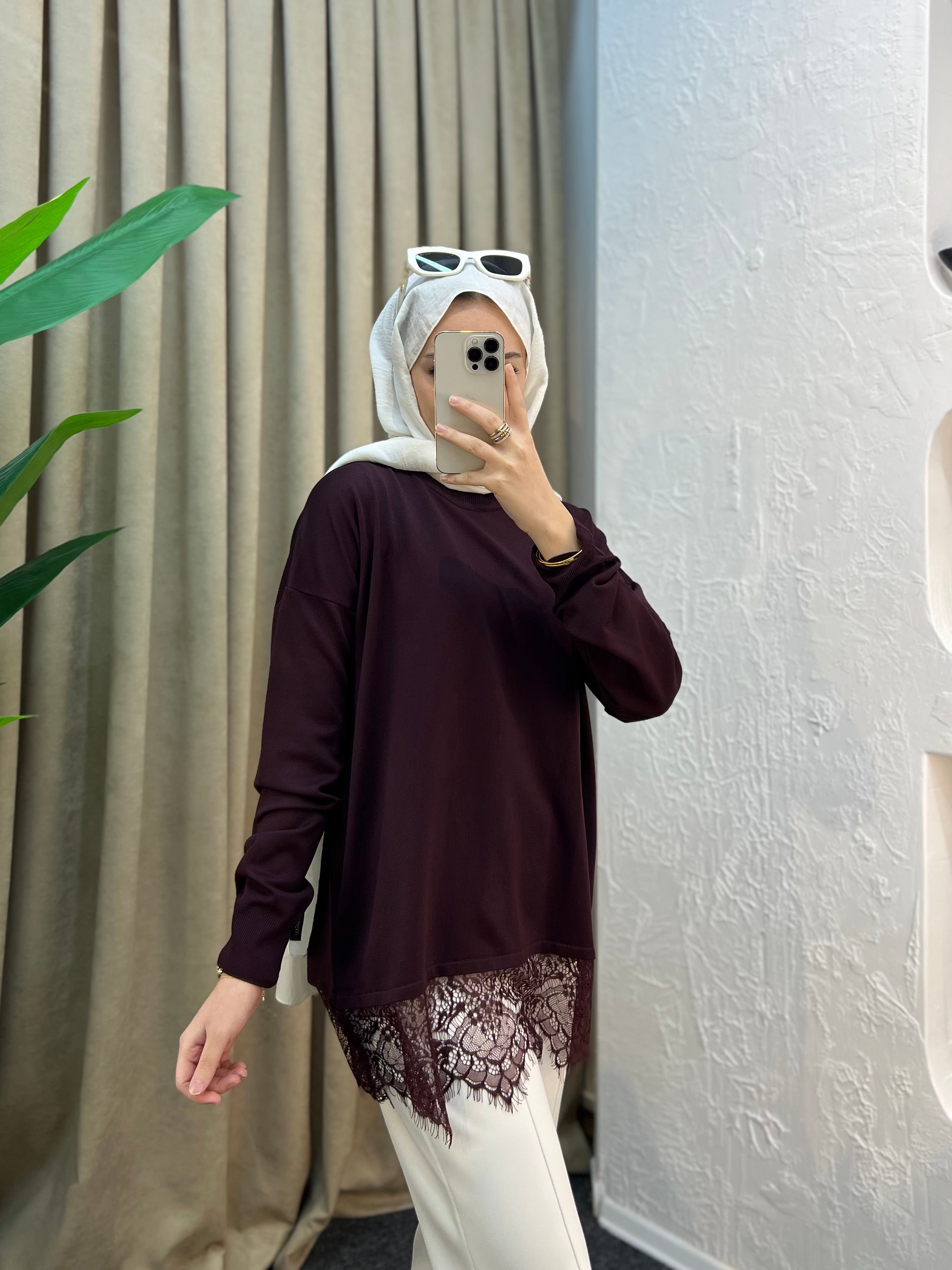 Liva Dantelli Merserize Triko