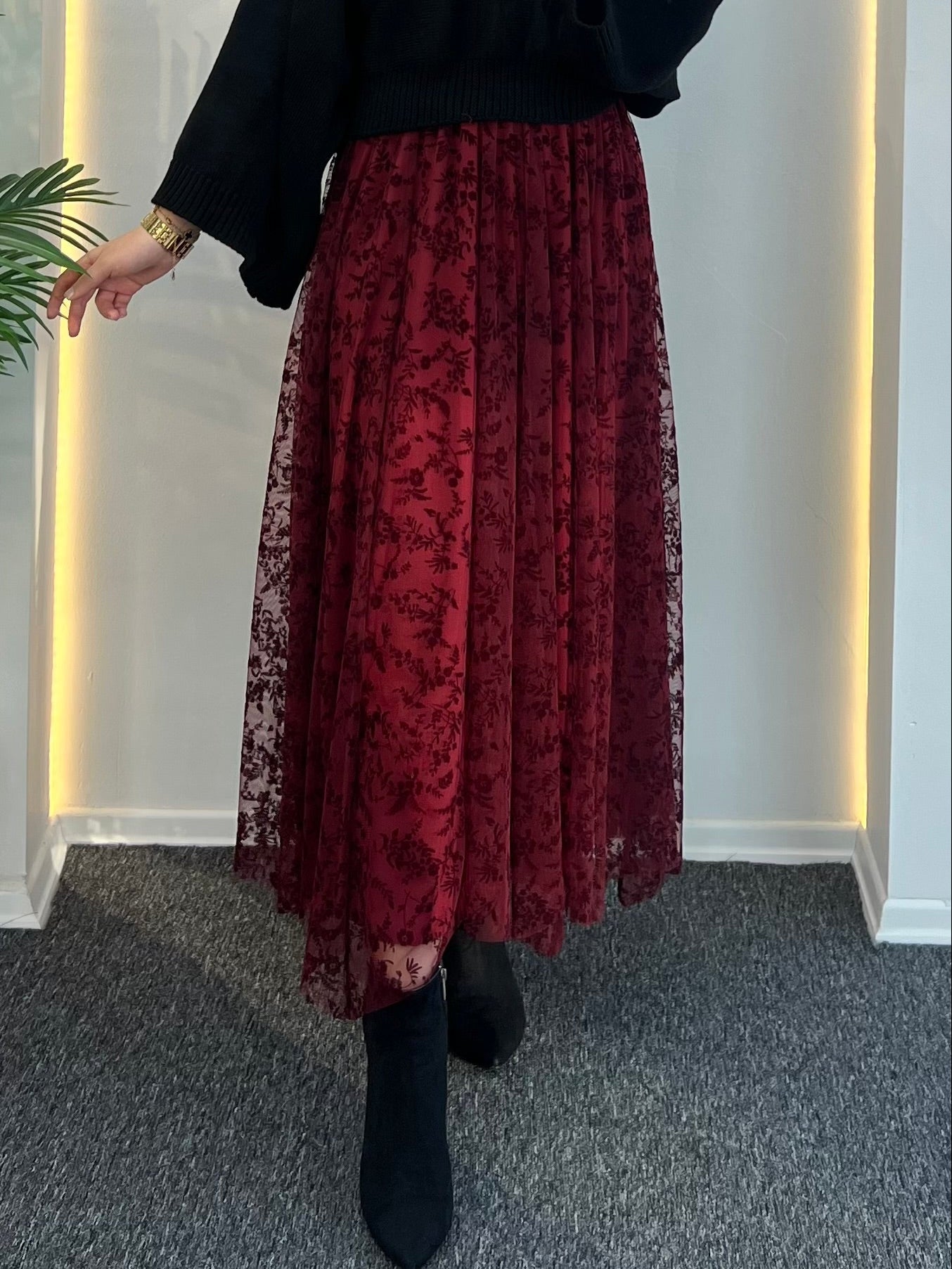 Melina Dantel Etek