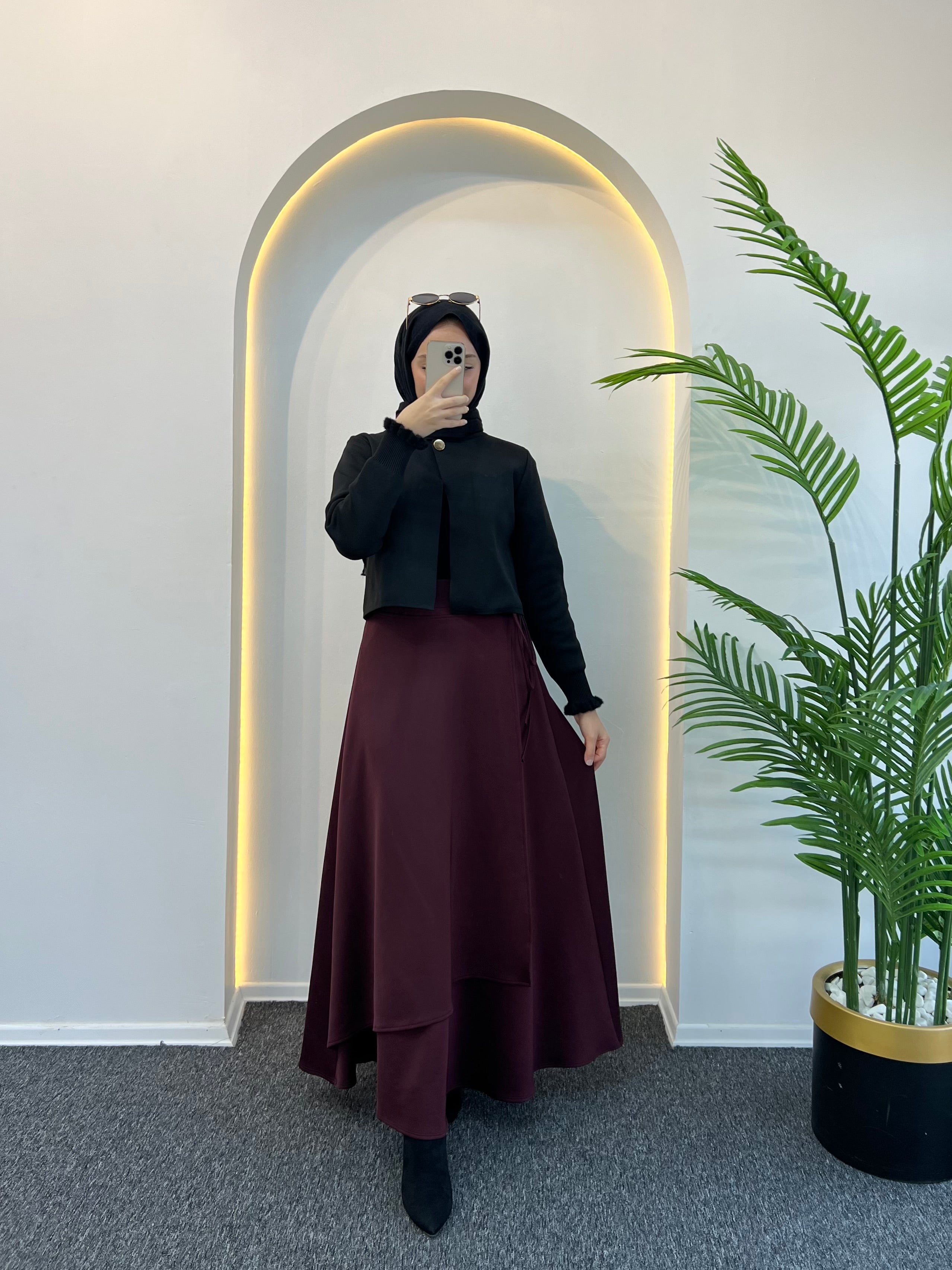 Linda Bağlamalı Squba Etek