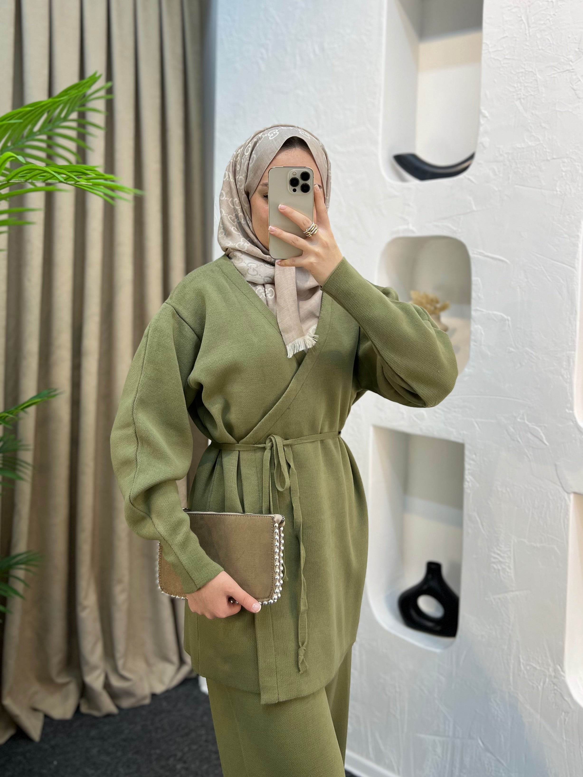 Kruvaze Triko Takım