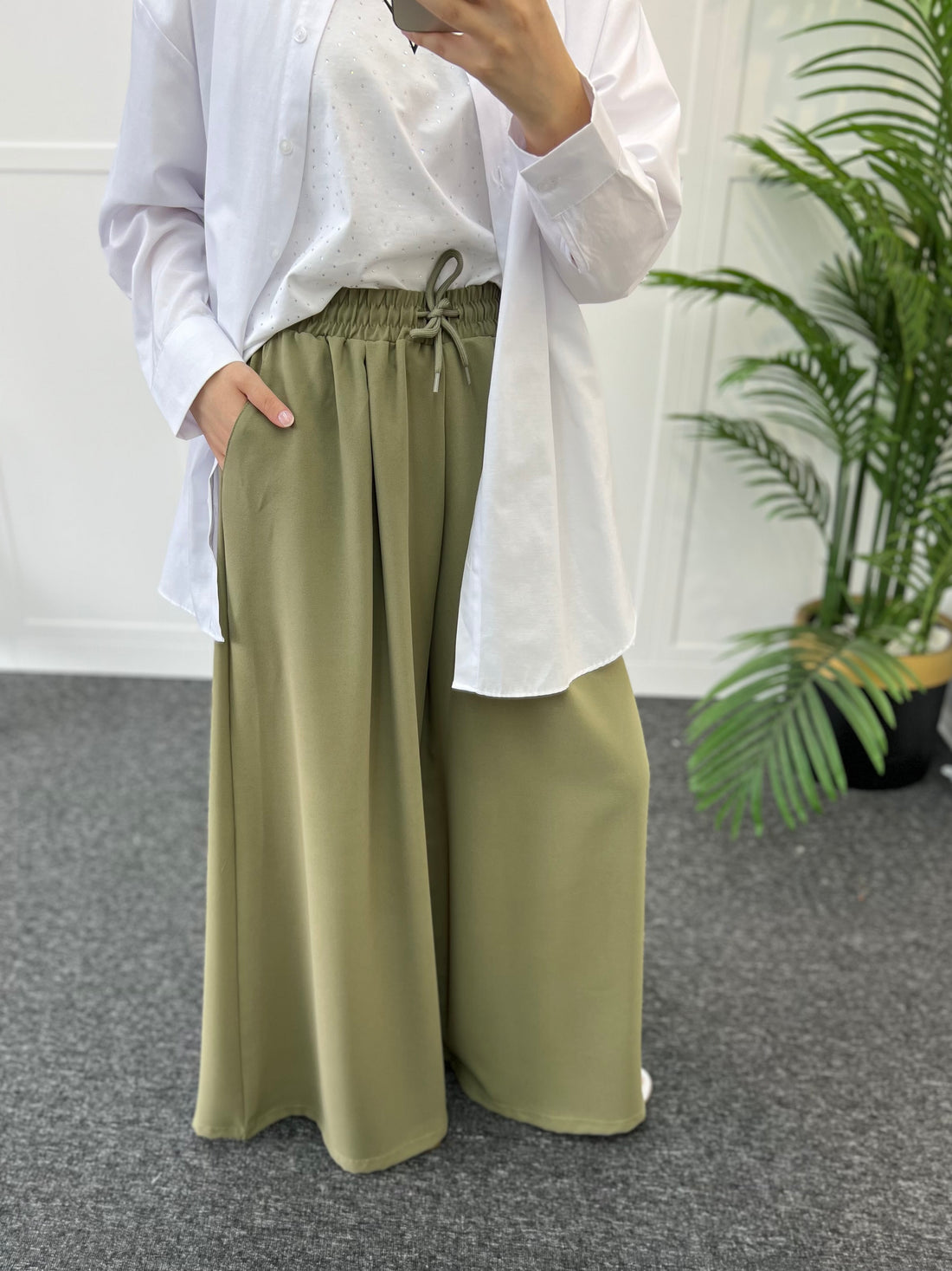 Diva Krep Pantolon-Etek