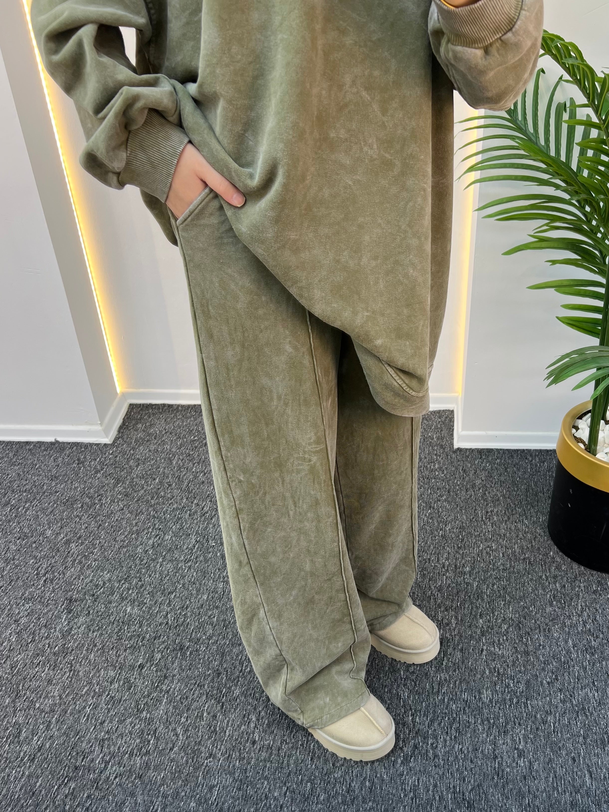 Lora Batik Desen Eşofman Takımı