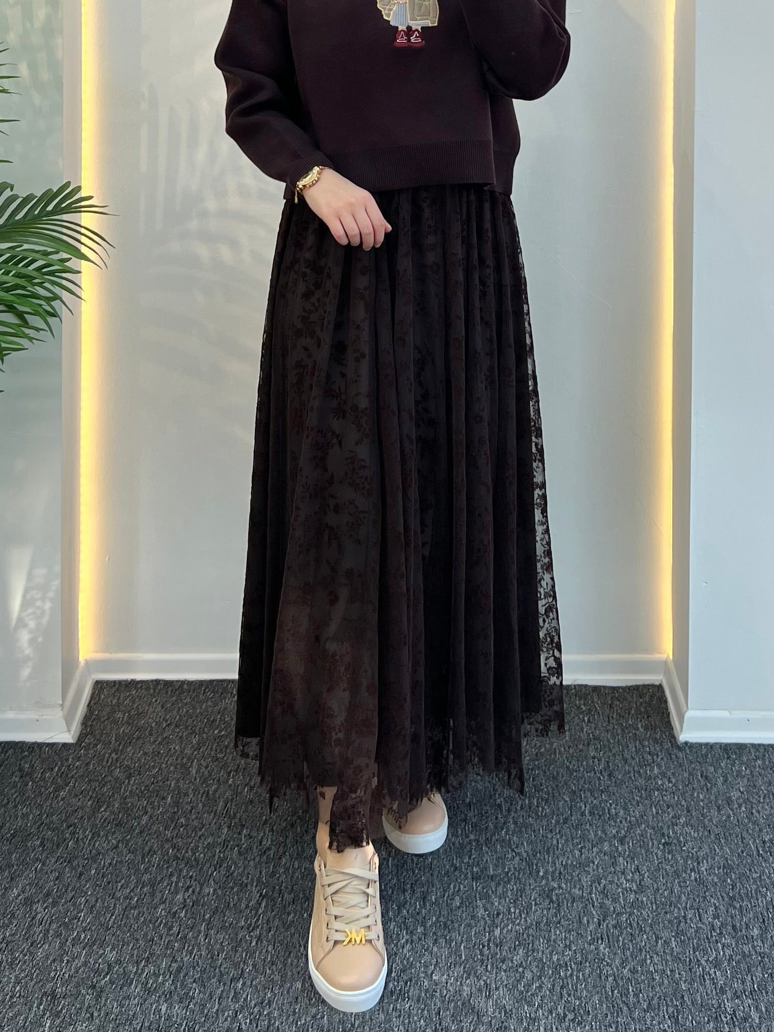 Melina Dantel Etek
