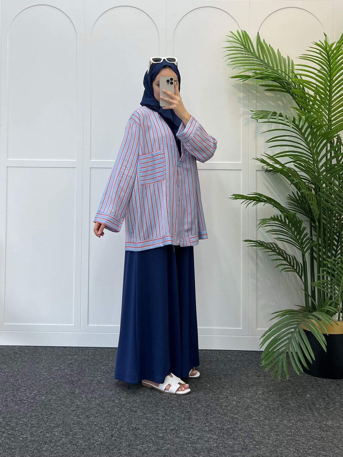 Mila Düğmeli Kimono