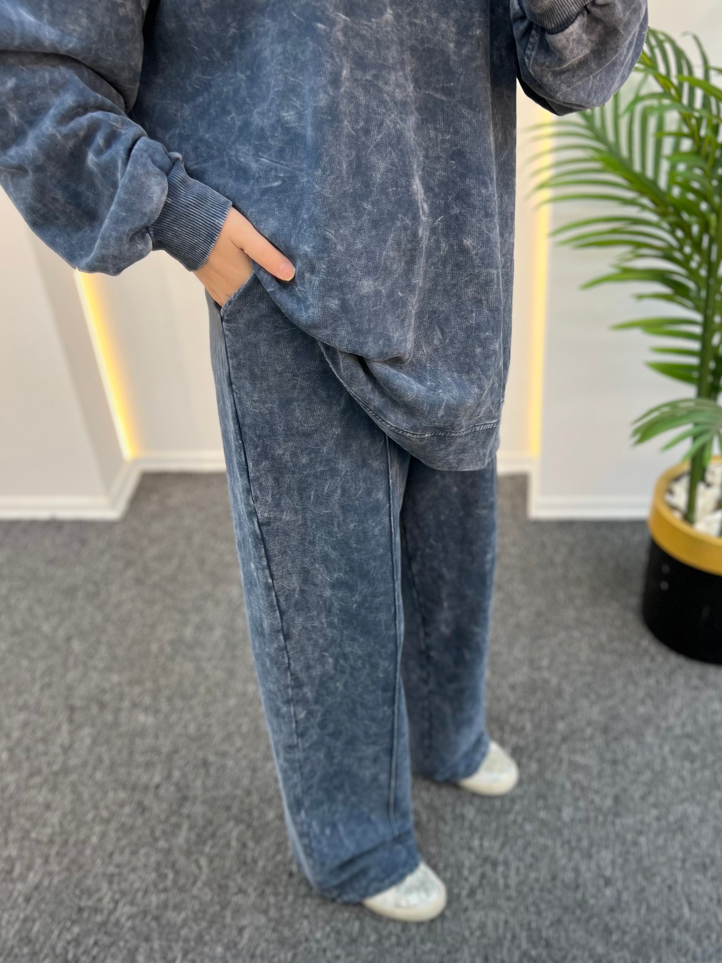 Lora Batik Desen Eşofman Takımı