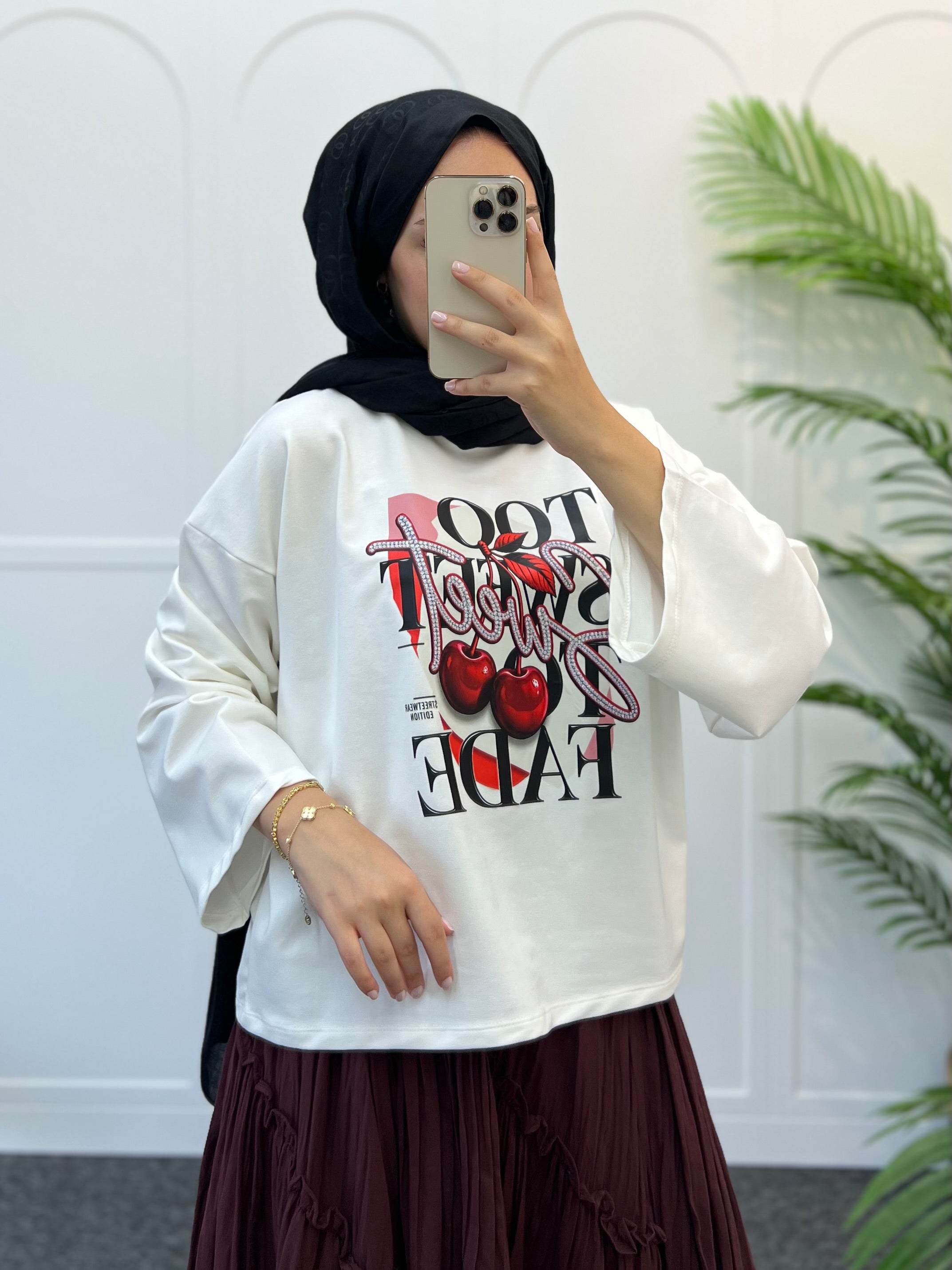 Relax Baskılı Sweat