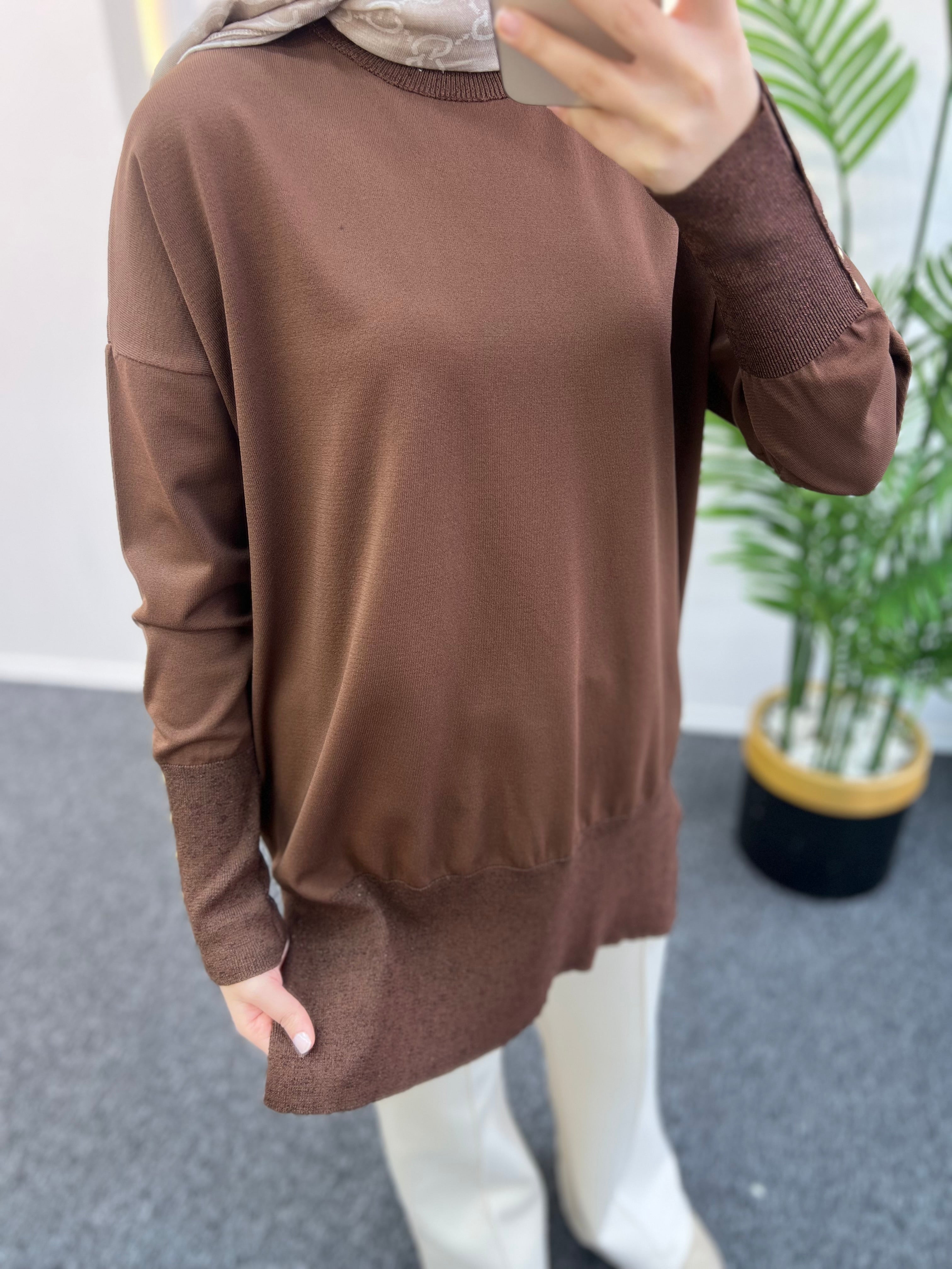 Eleni Simli Merserize Triko