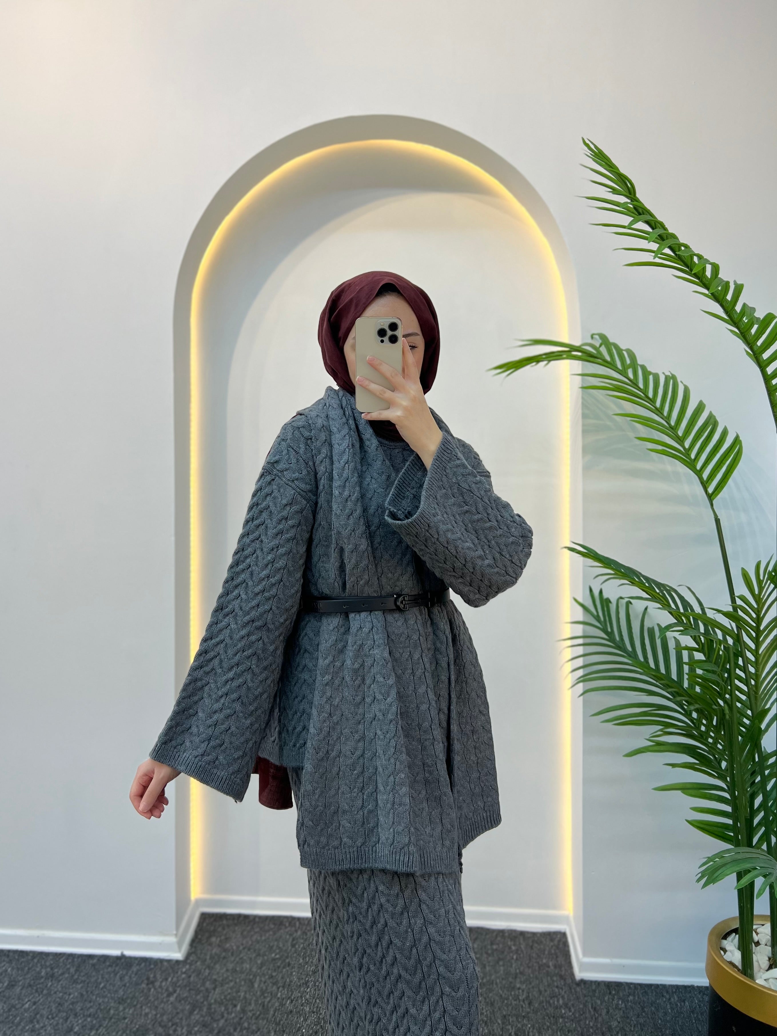 Freb Atkılı Örgü Takım