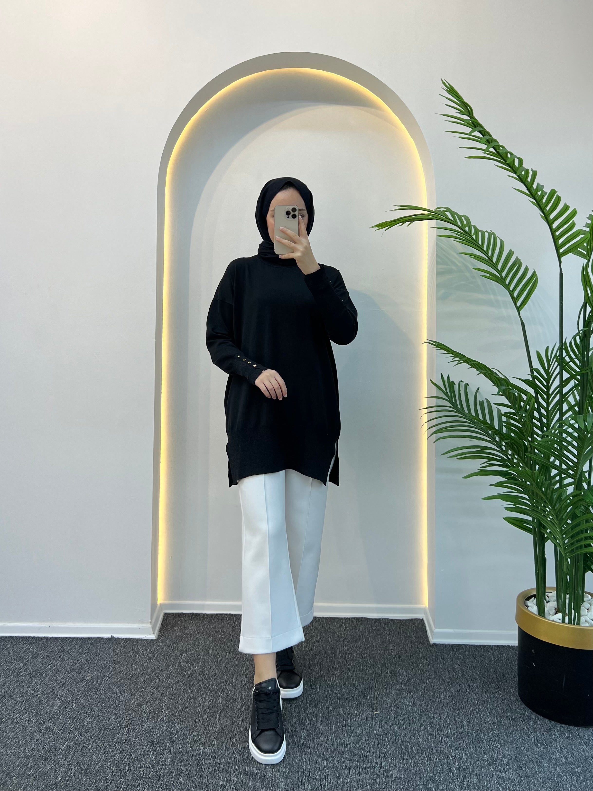 Eleni Simli Merserize Triko