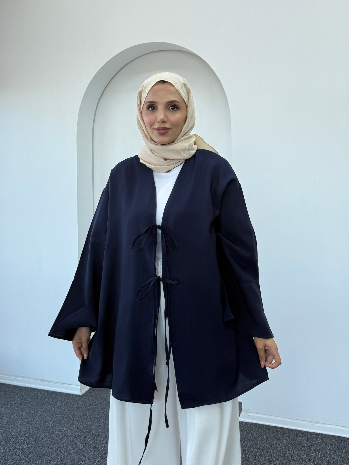Orya Bağlamalı Tensel Ceket