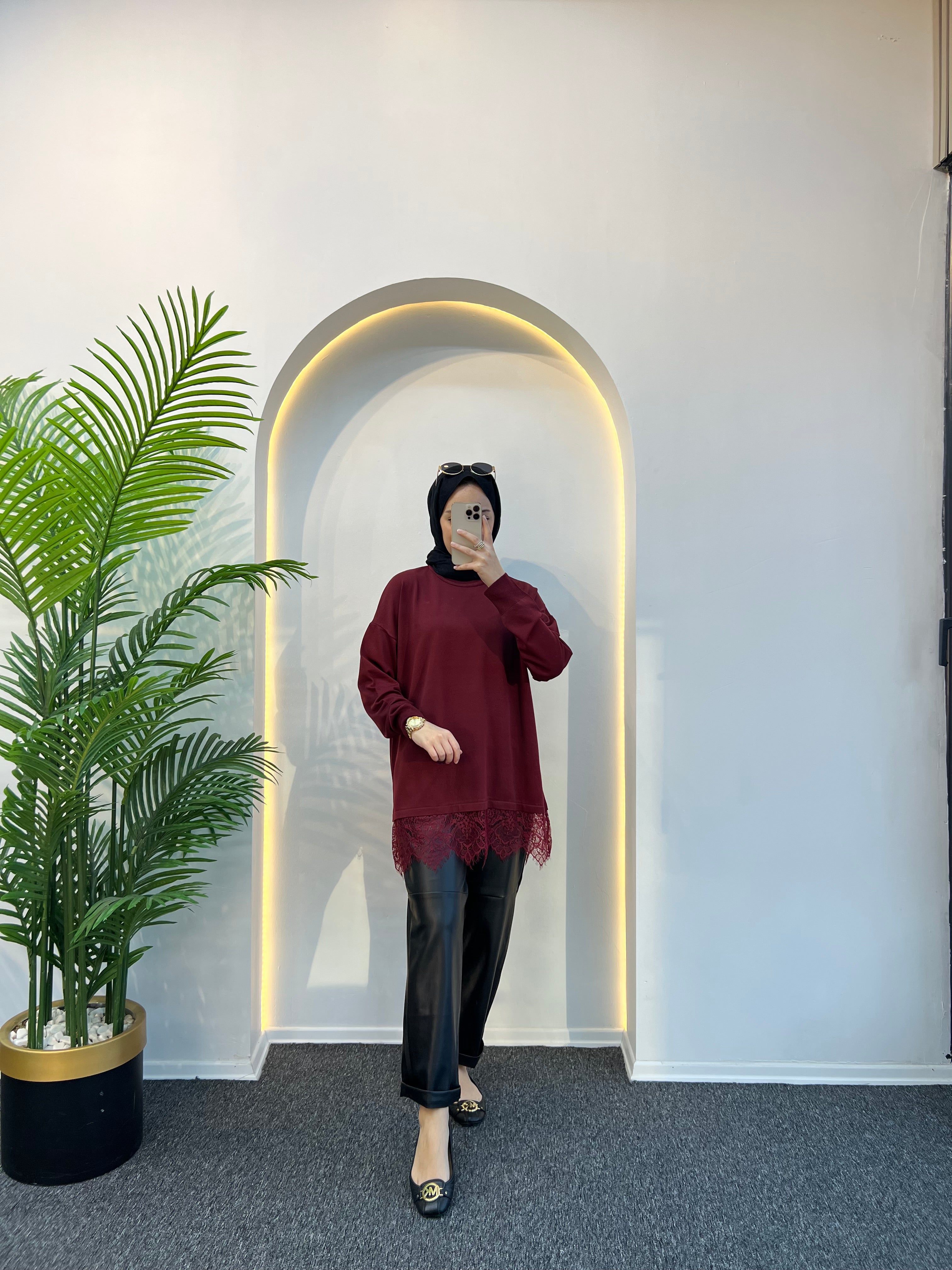 Liva Dantelli Merserize Triko