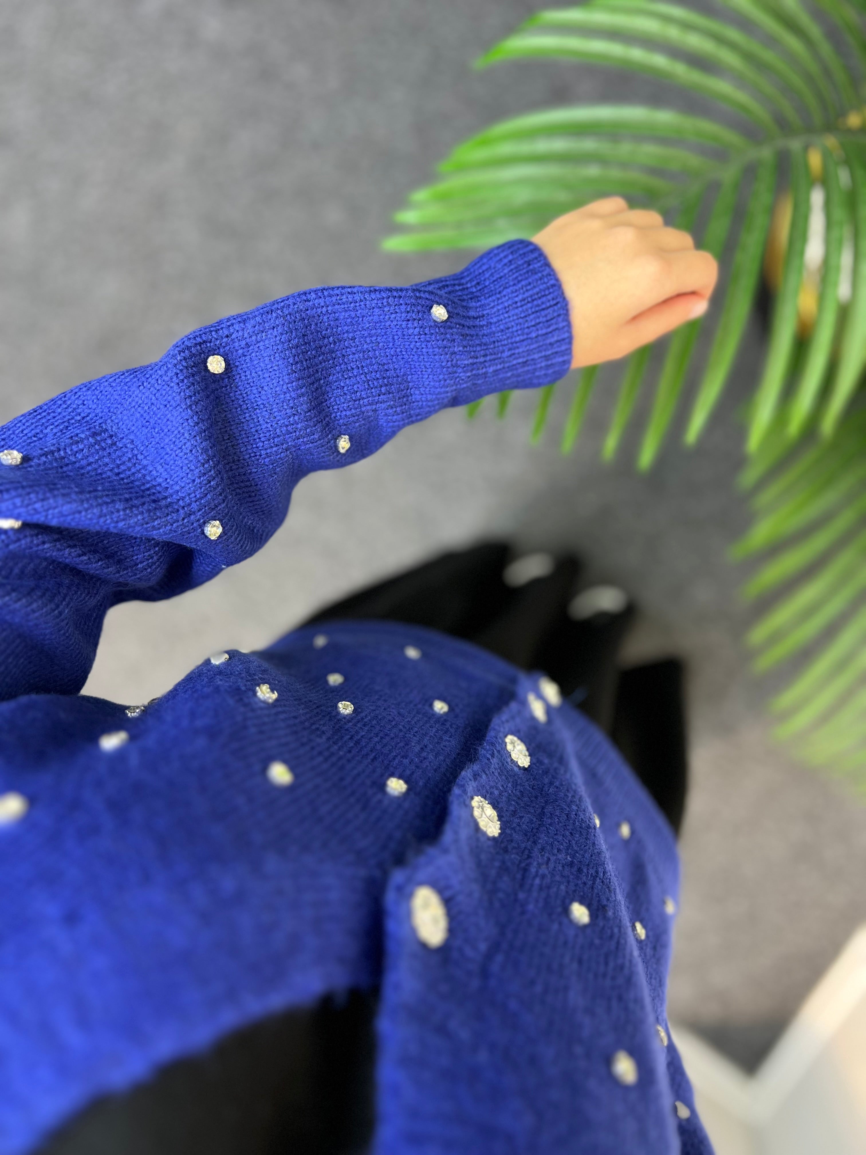 Diamond Taşlı Hırka