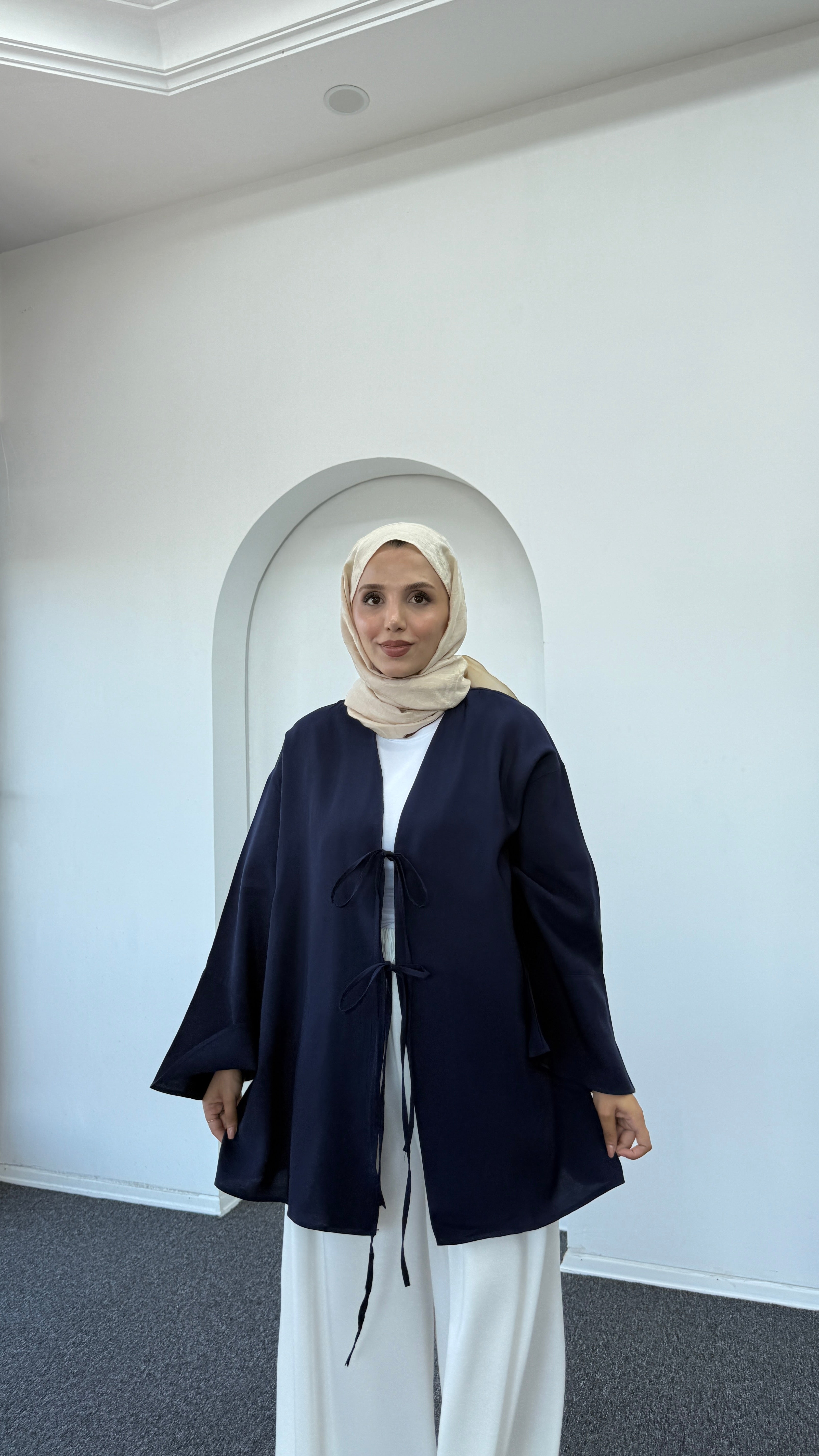 Orya Bağlamalı Tensel Ceket