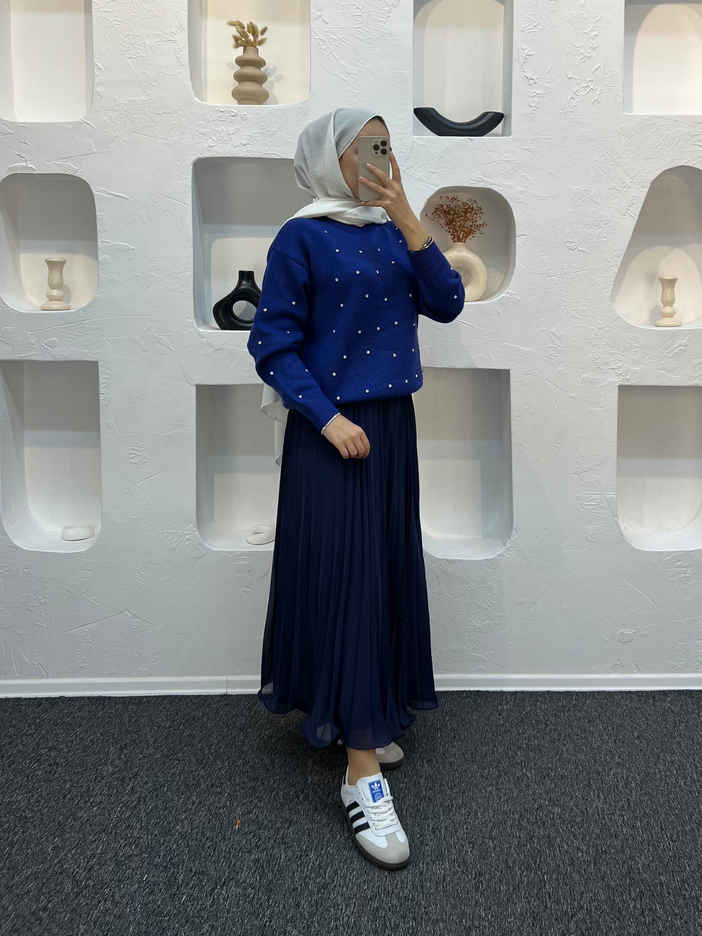 Diamond Taşlı Kazak