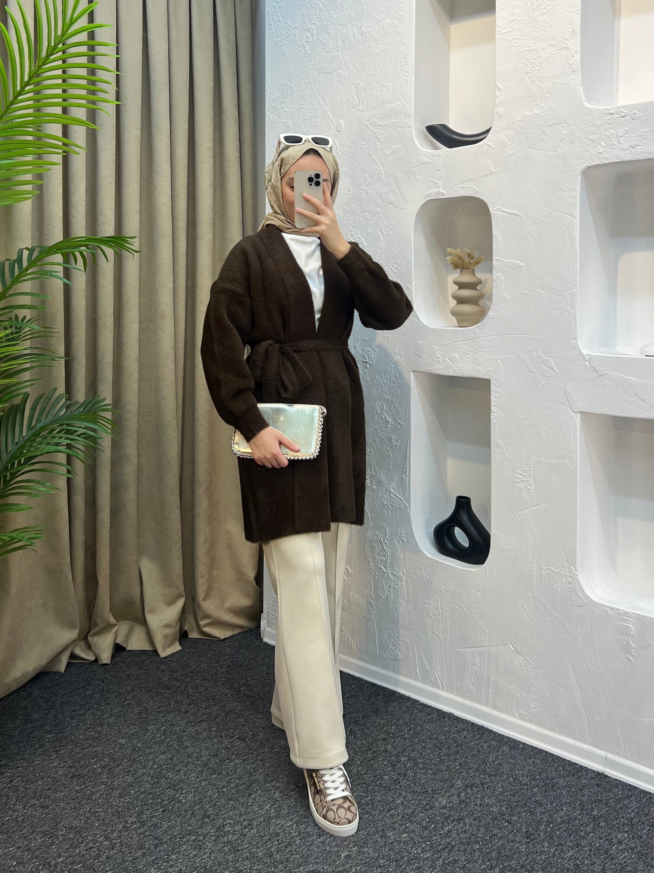 Viva Kemerli Angora Hırka