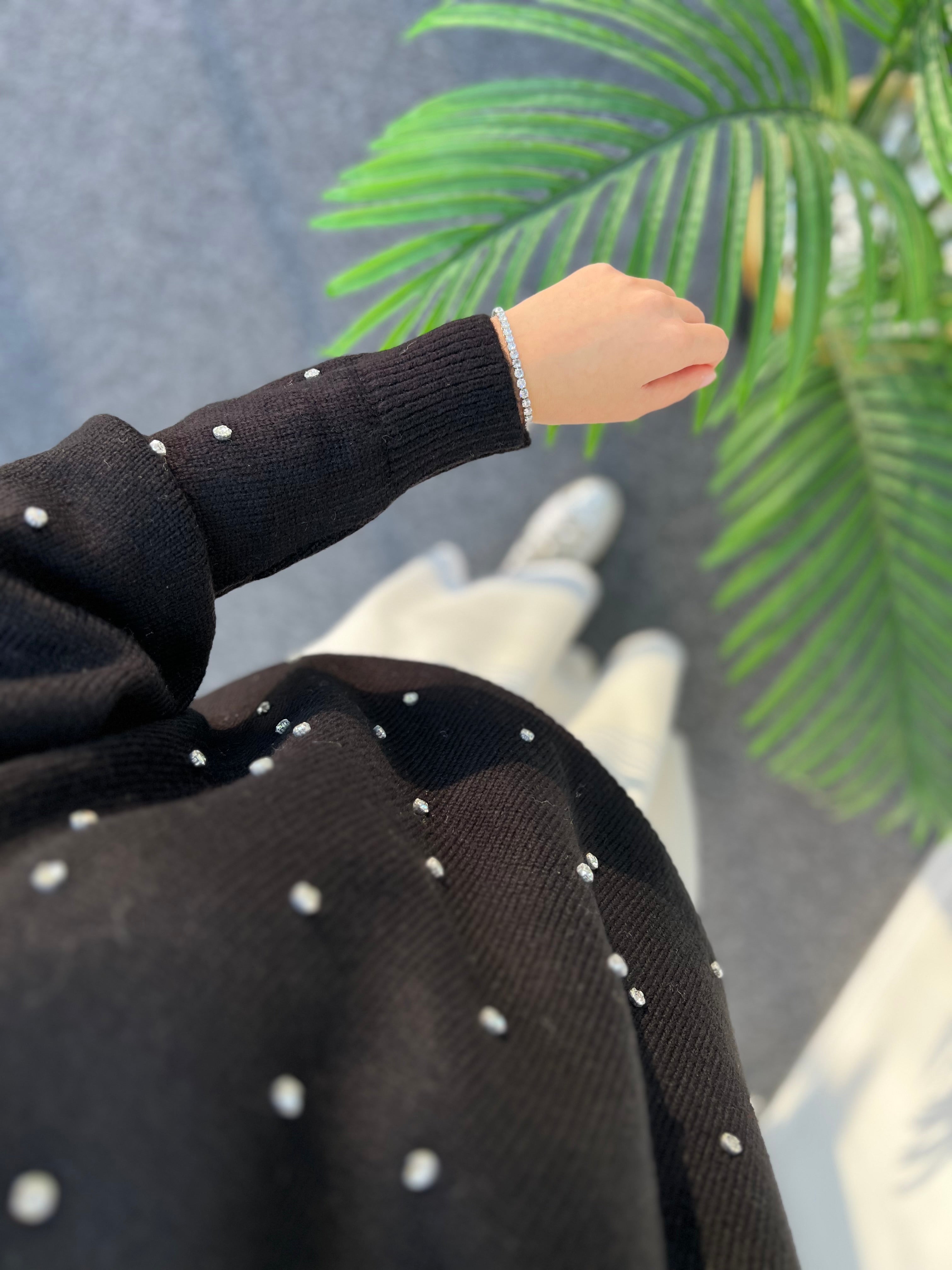 Diamond Taşlı Kazak