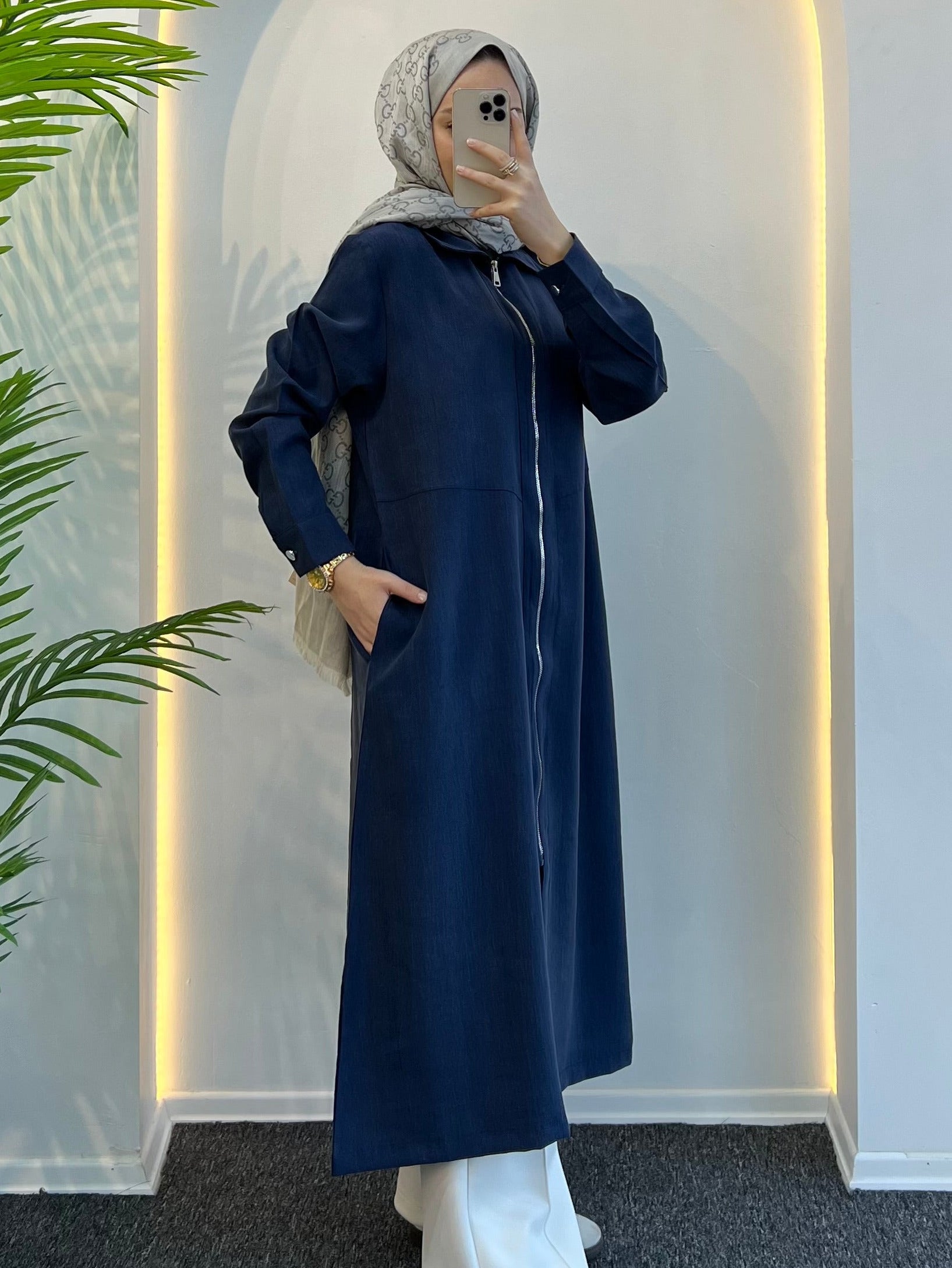 Vien Fermuarlı Tensel Kap