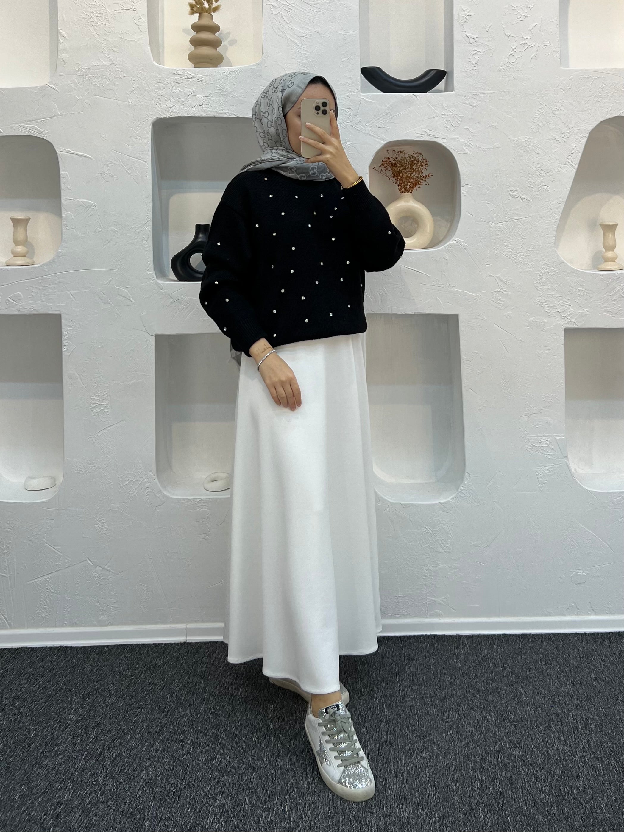 Diamond Taşlı Kazak