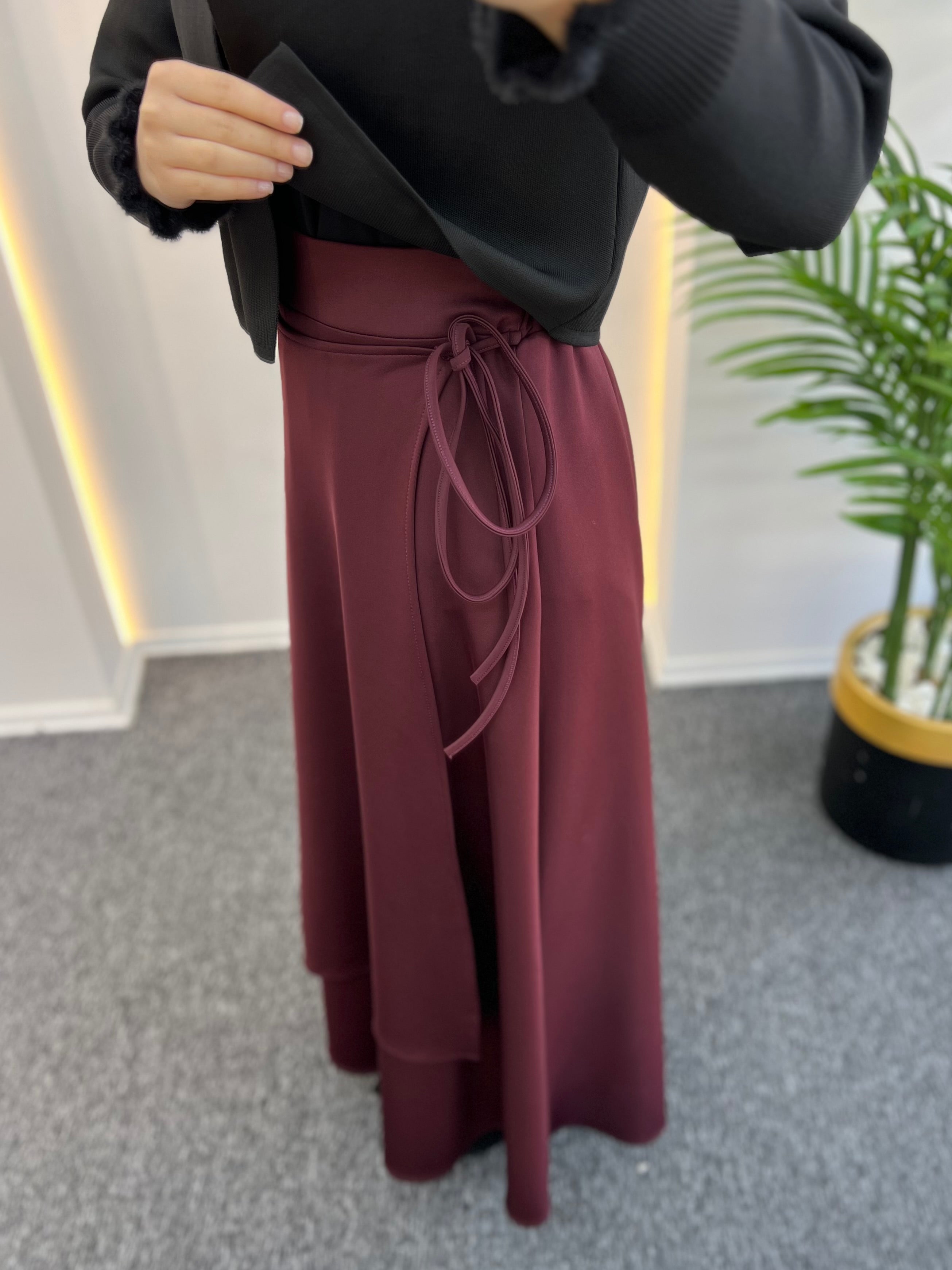 Linda Bağlamalı Squba Etek