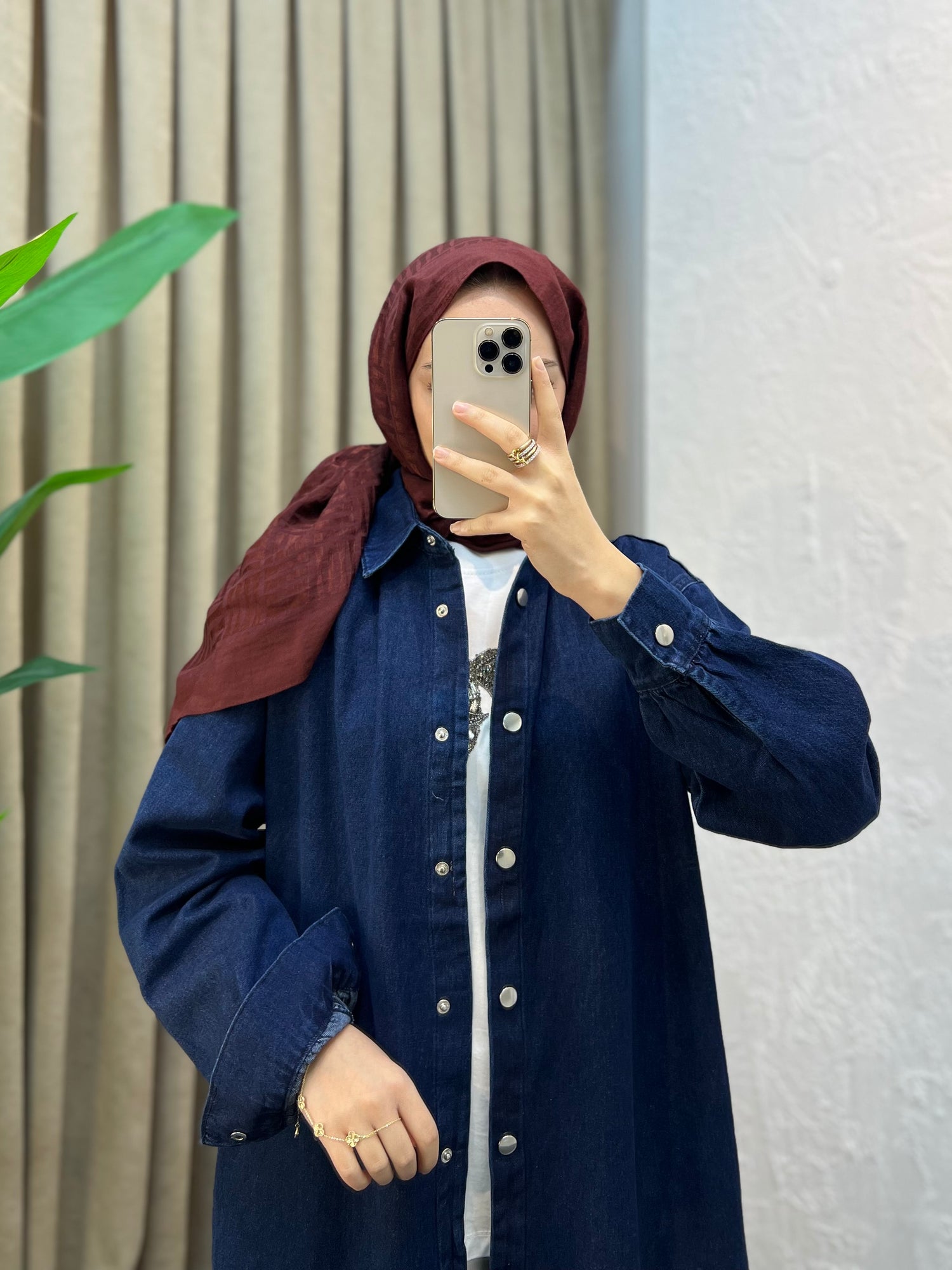 Alix Çıtçıtlı Kot Kap
