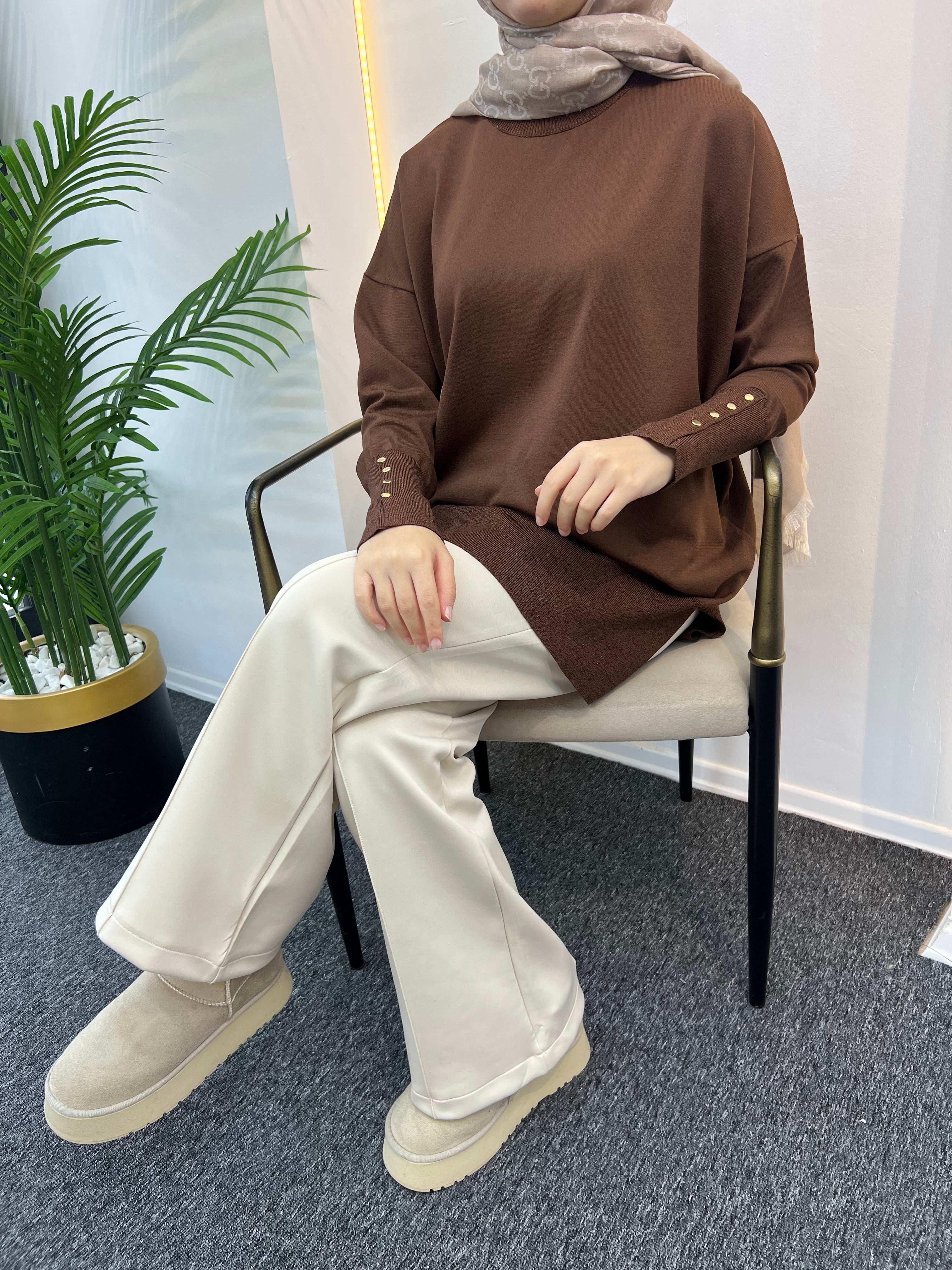 Eleni Simli Merserize Triko