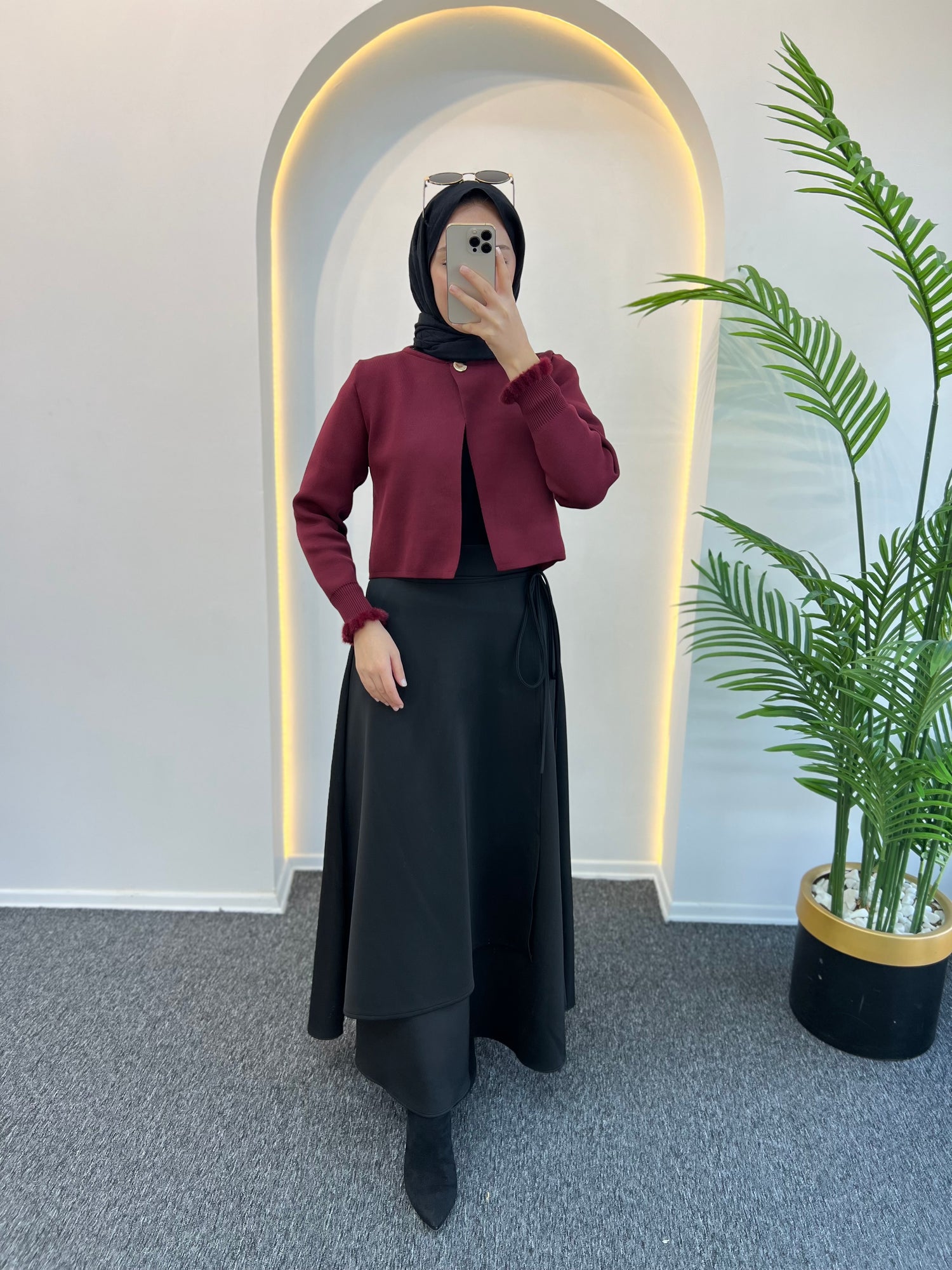 Linda Bağlamalı Squba Etek