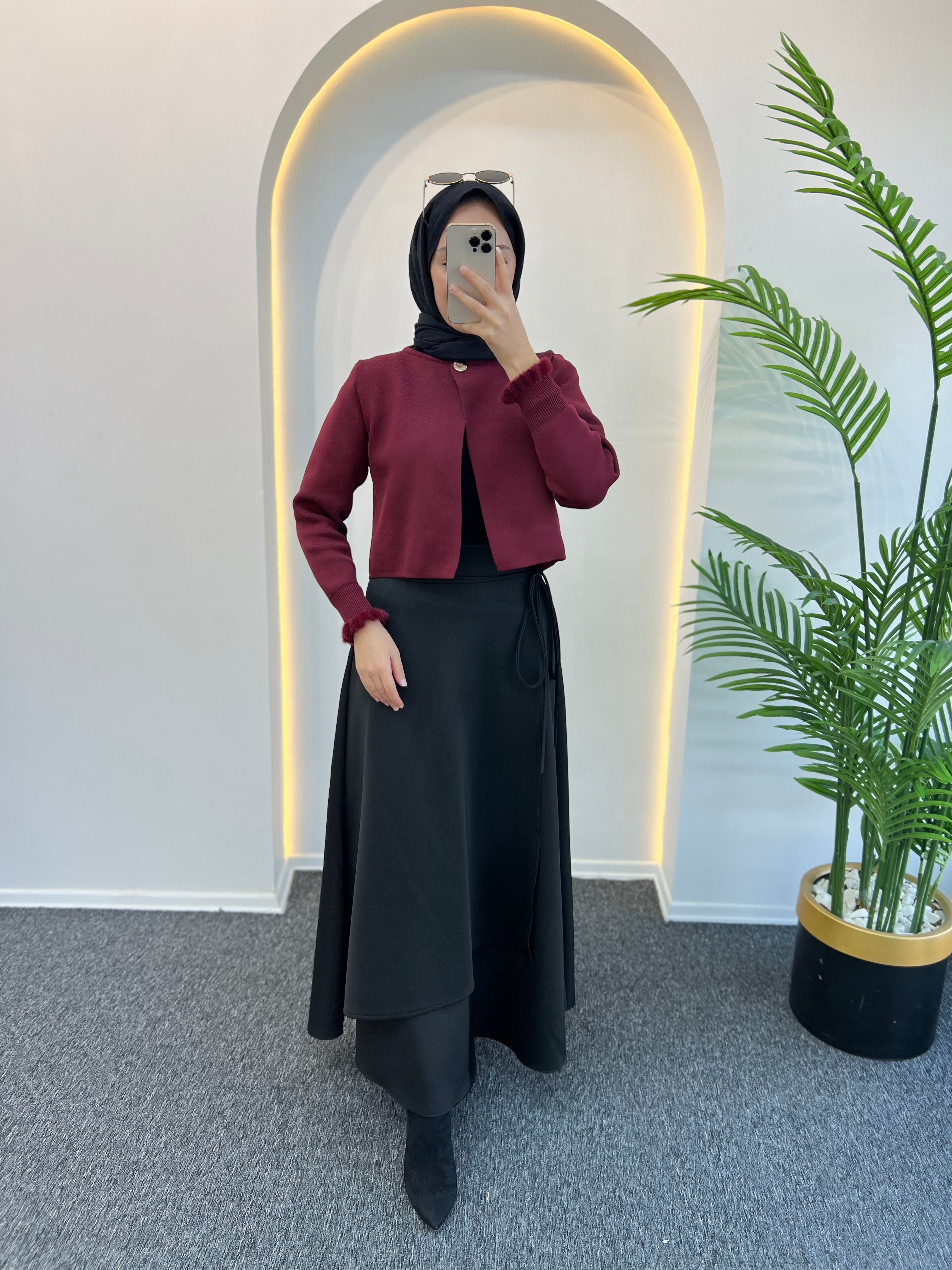 Linda Bağlamalı Squba Etek