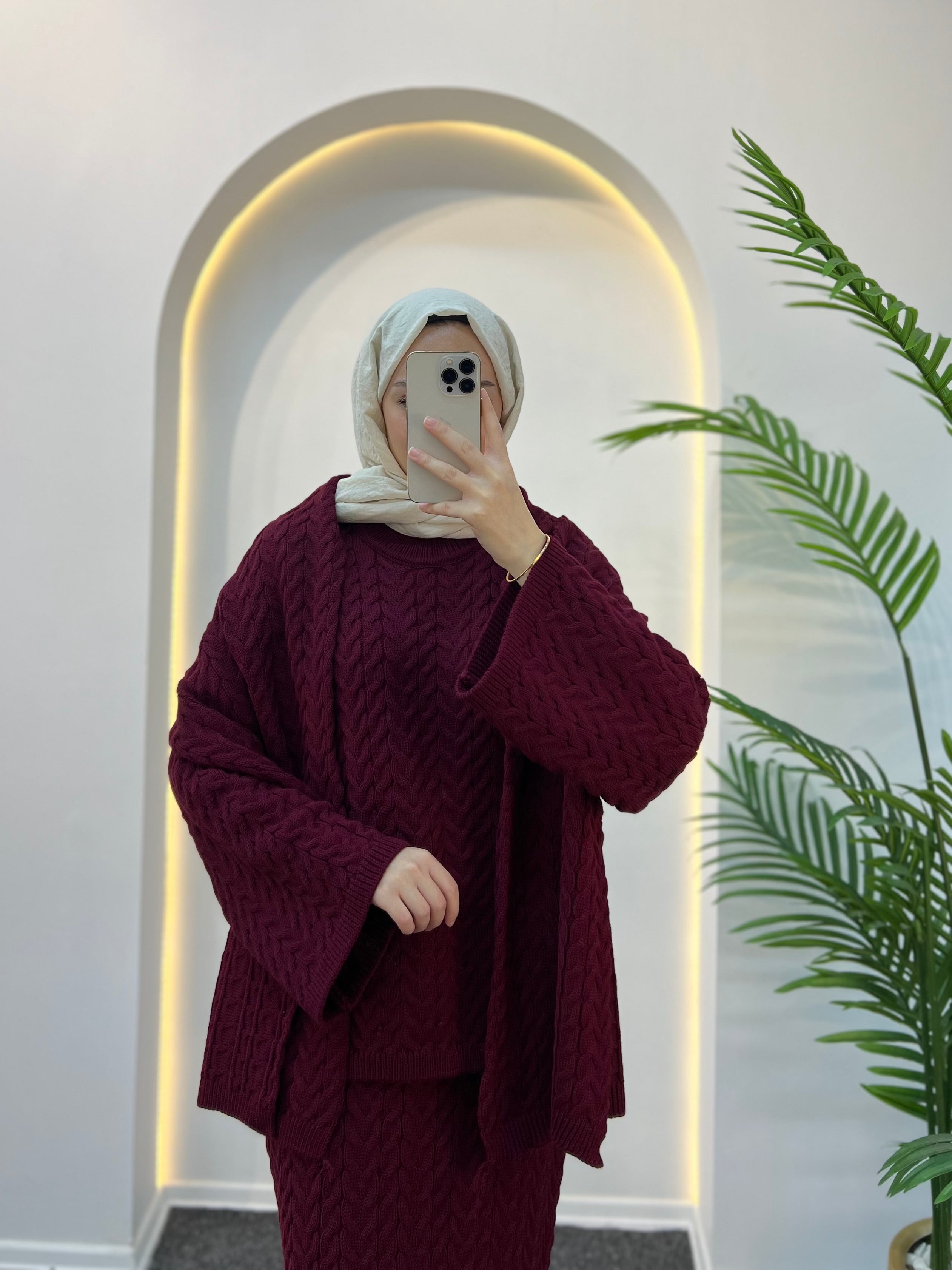 Freb Atkılı Örgü Takım