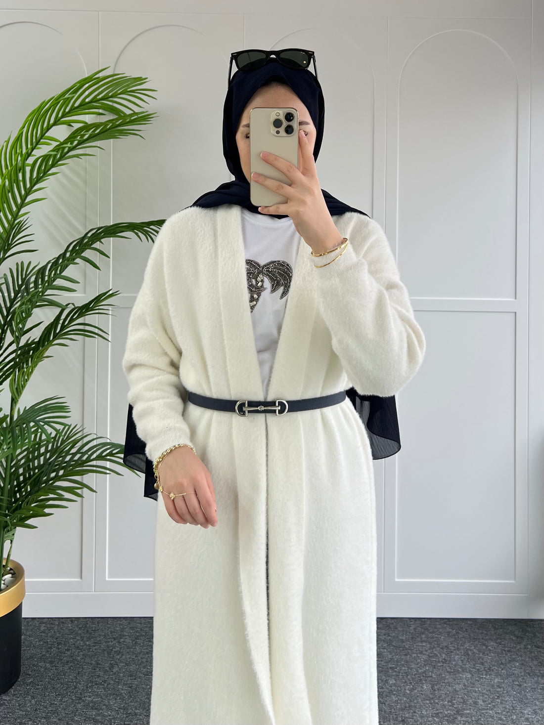 İnce Angora Hırka