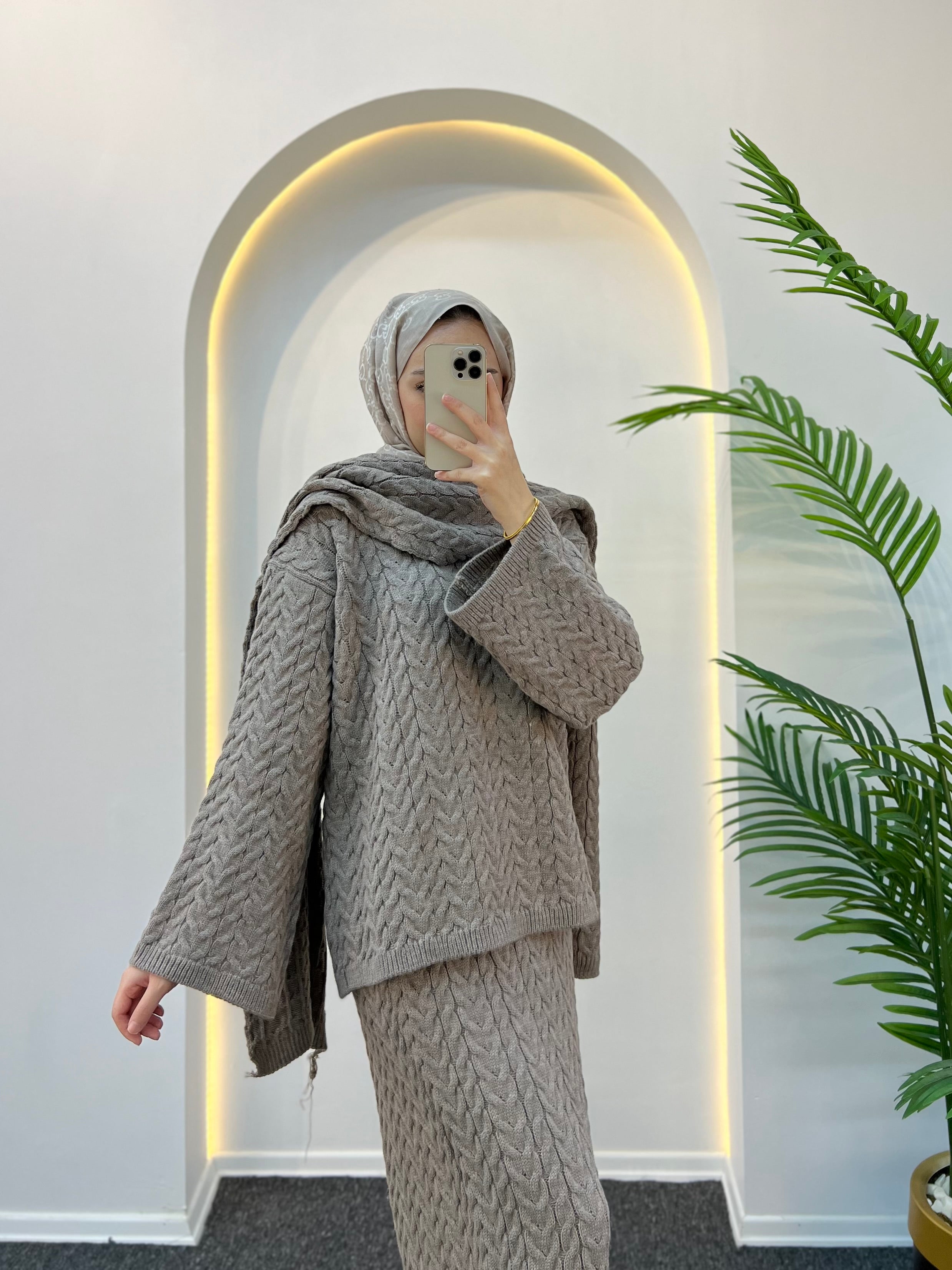 Freb Atkılı Örgü Takım