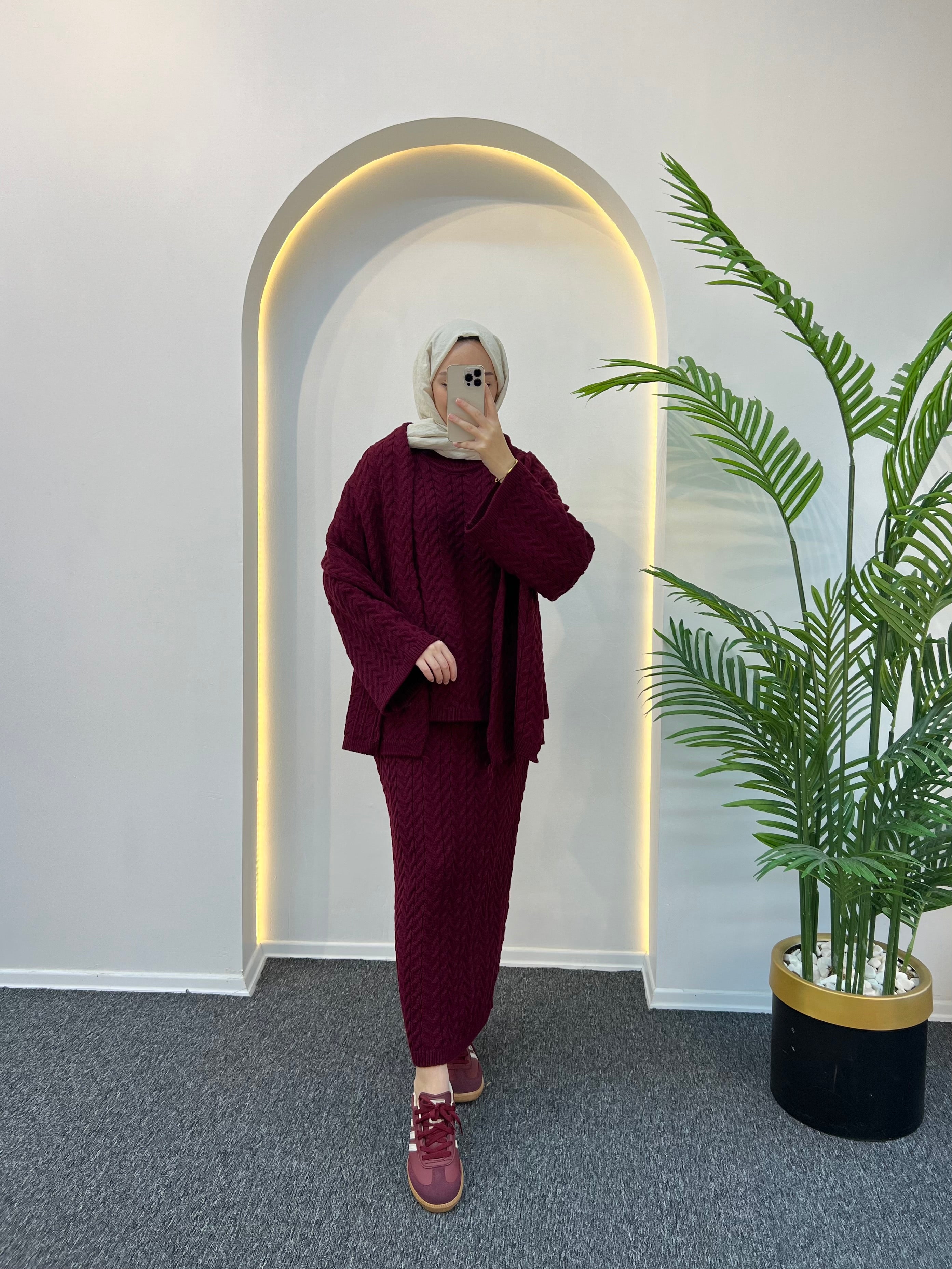 Freb Atkılı Örgü Takım