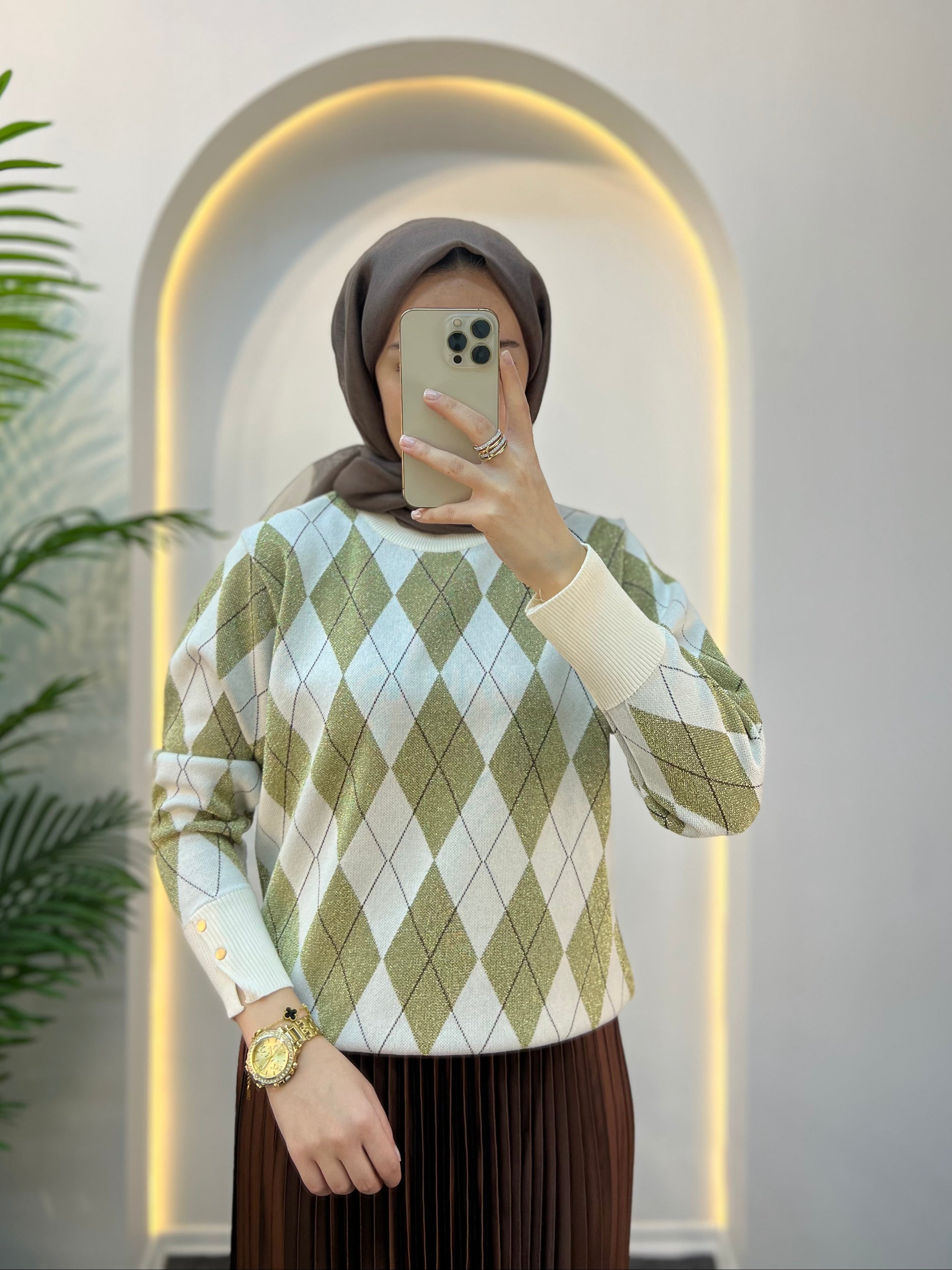 Defne Simli Baklava Kısa Merserize