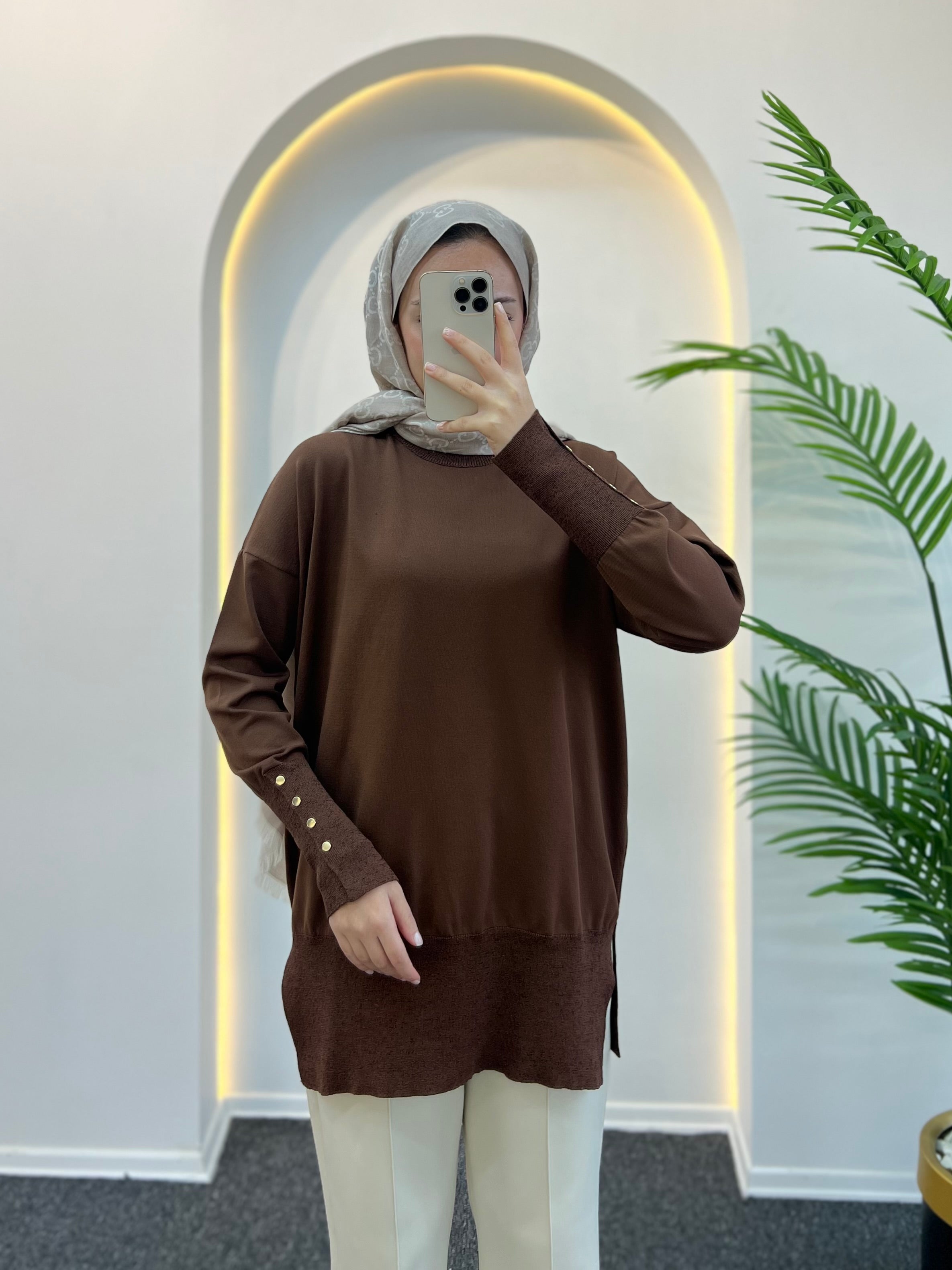 Eleni Simli Merserize Triko