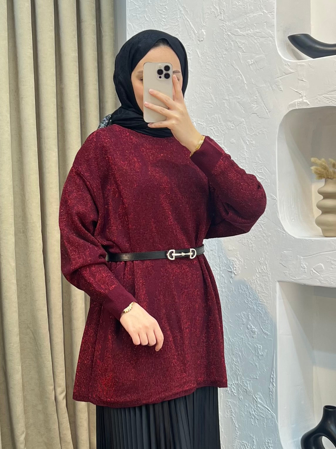 Simli Zebra Merserize Triko