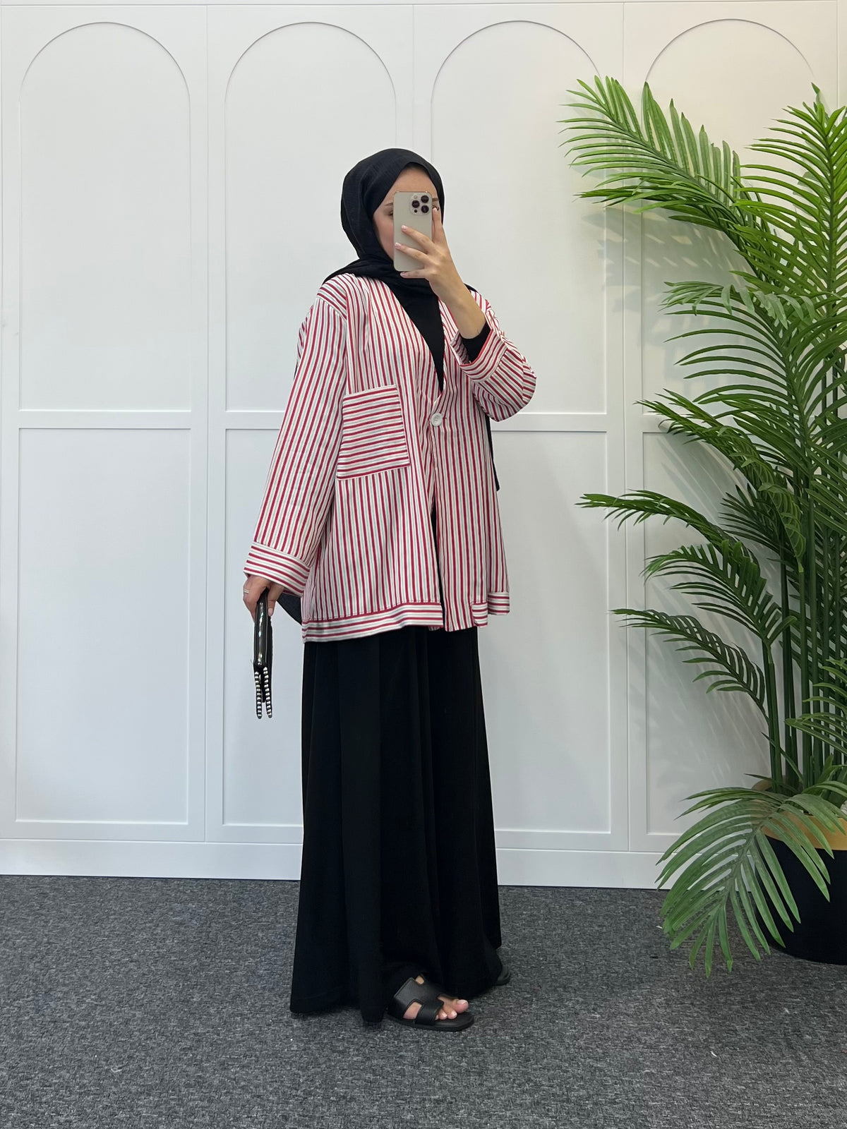 Mila Düğmeli Kimono