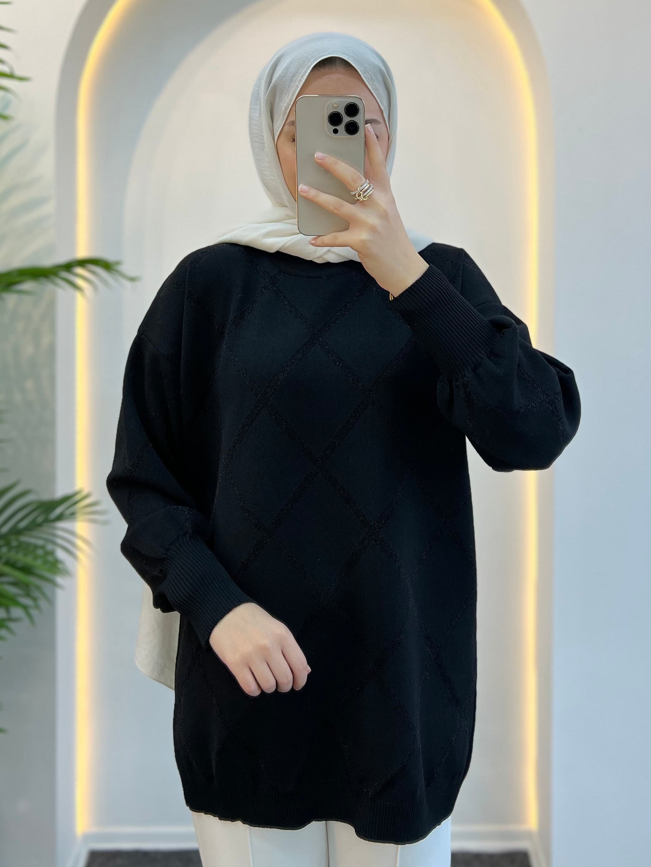 Dina Simli Merserize Triko