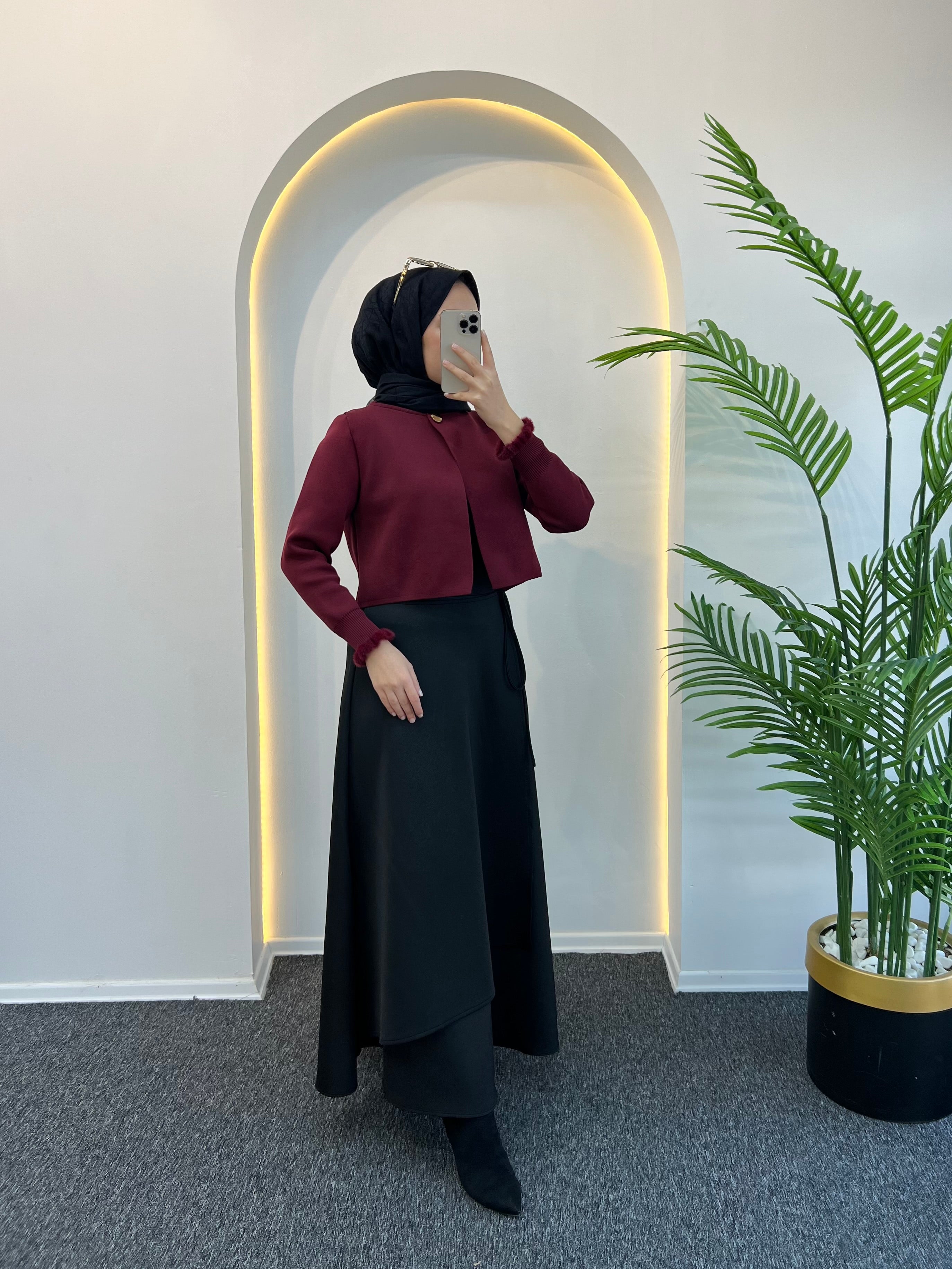 Linda Bağlamalı Squba Etek