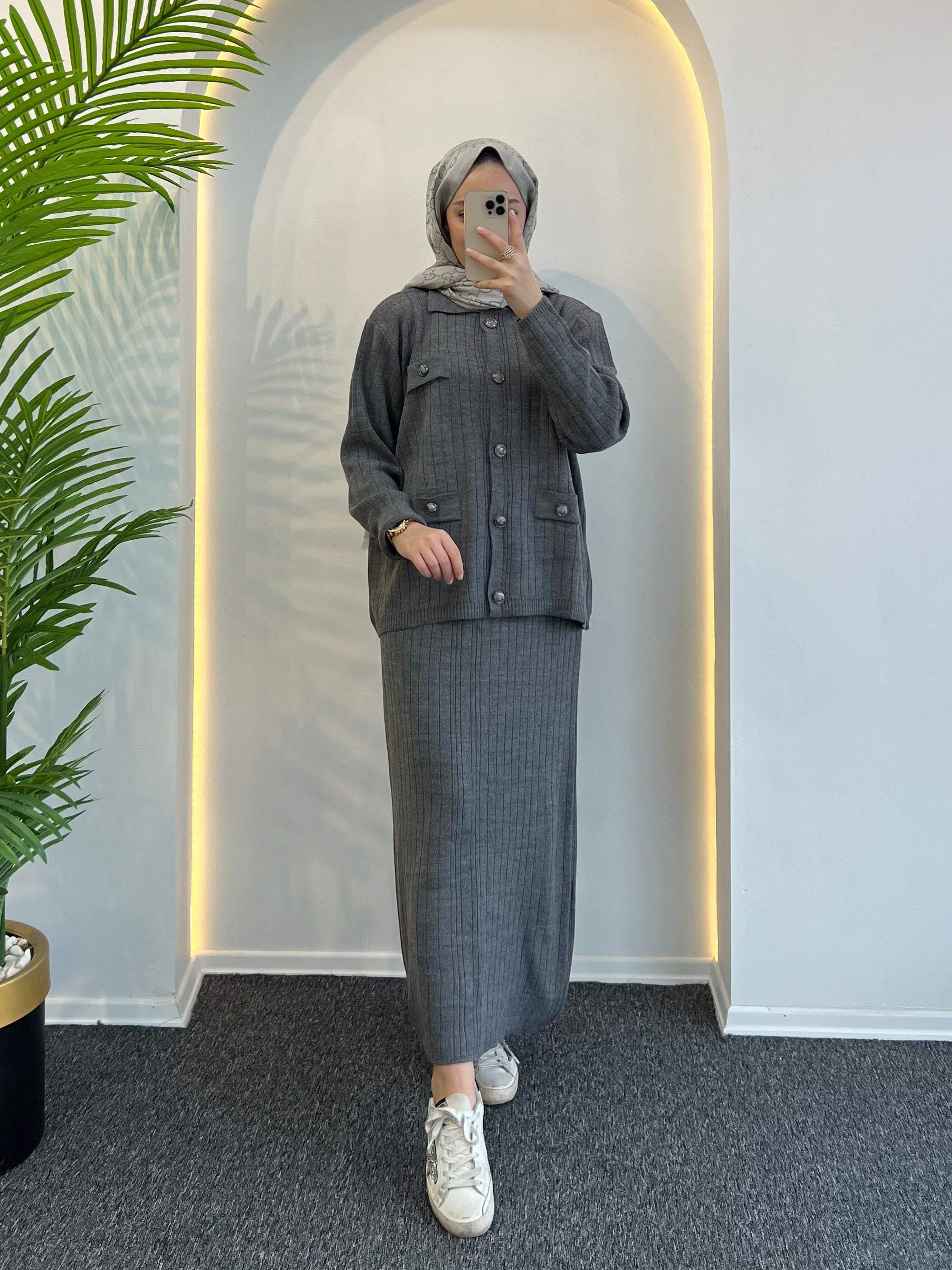 Sahra Etekli Triko Takım