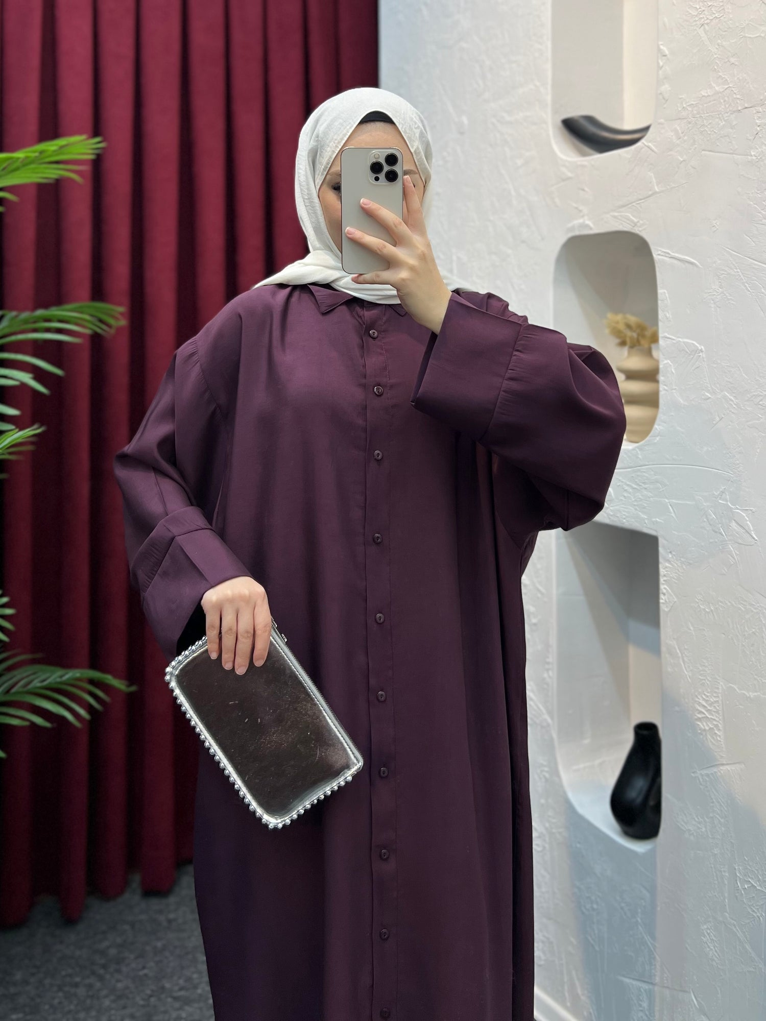 Nun Tensel Gömlek Kap