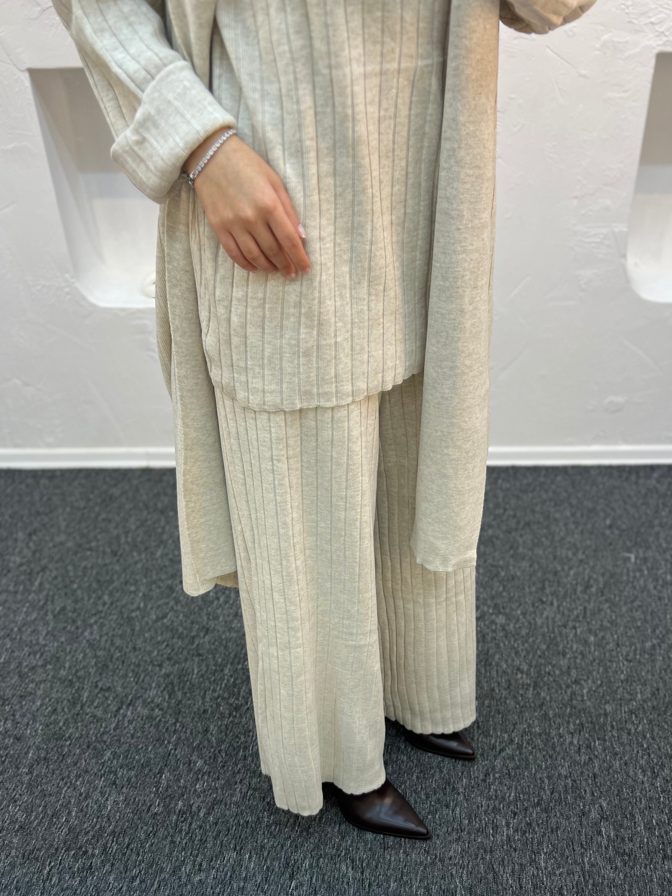 Amber Üçlü Triko Takım