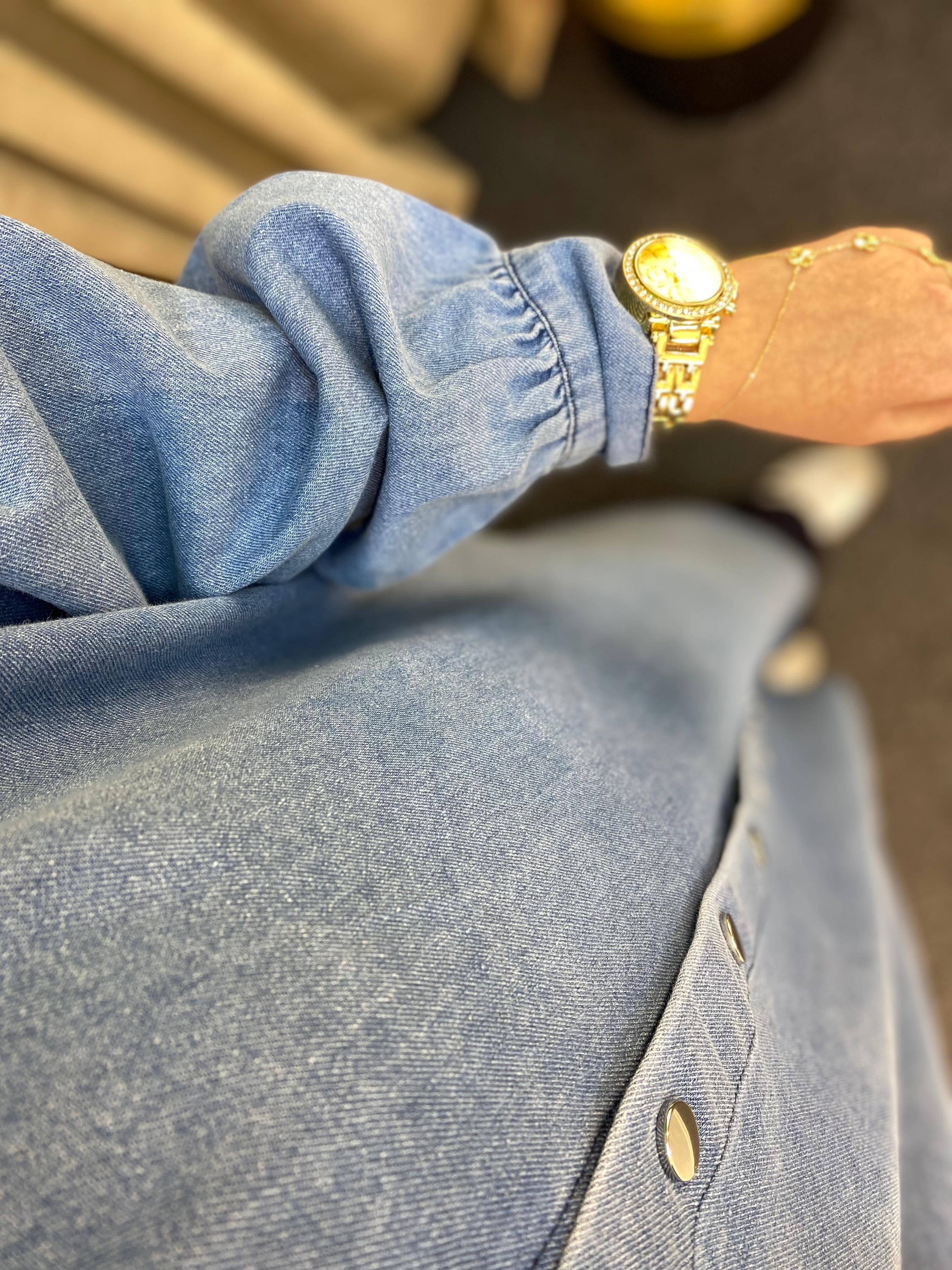 Alix Çıtçıtlı Kot Kap