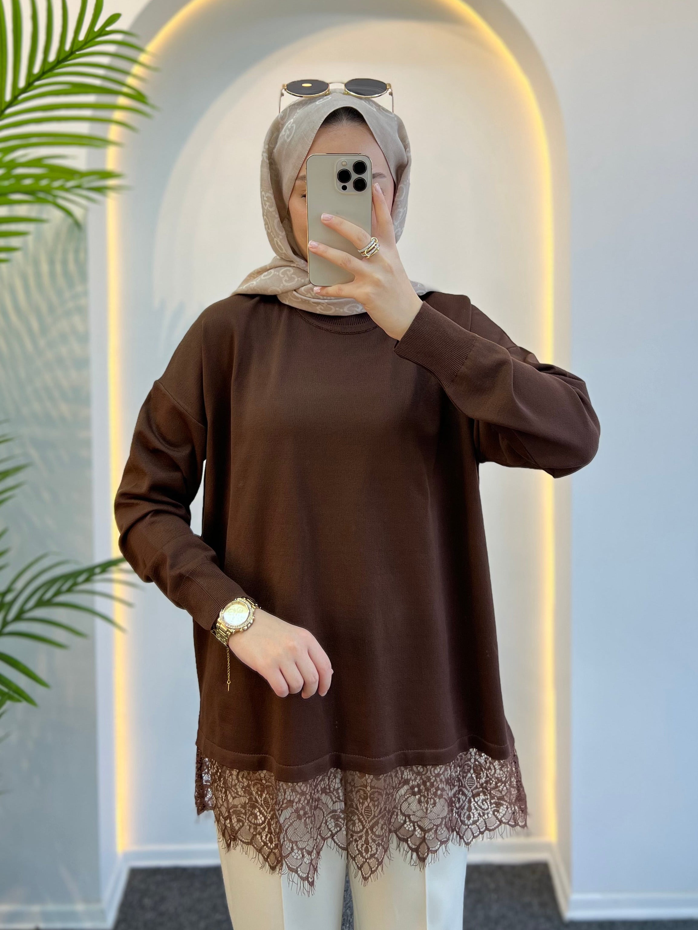 Liva Dantelli Merserize Triko