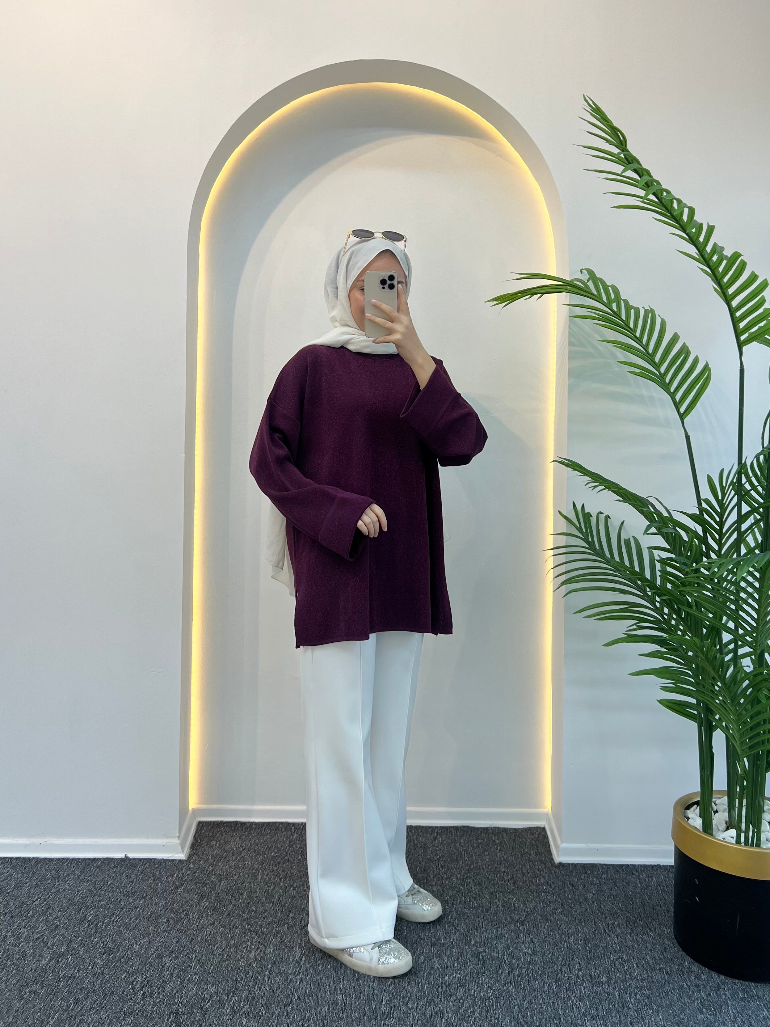 Hera Simli Merserize Triko