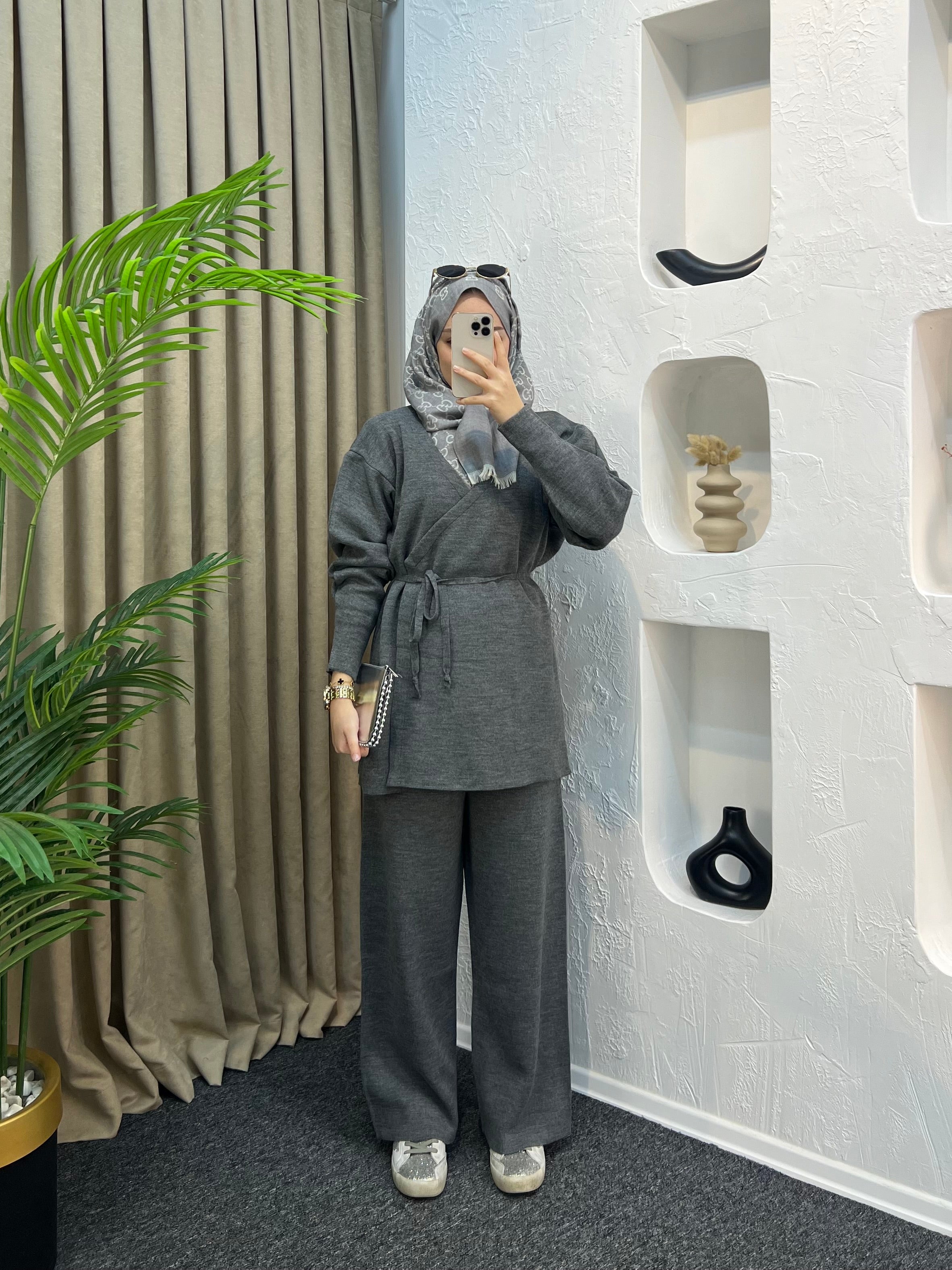 Kruvaze Triko Takım