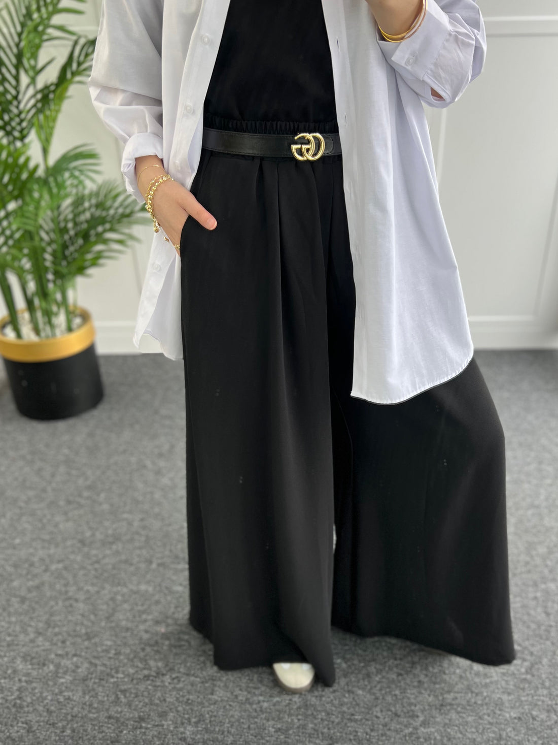 Diva Krep Pantolon-Etek